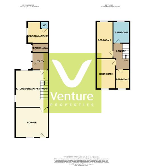 16, North View, Hunwick floorplan