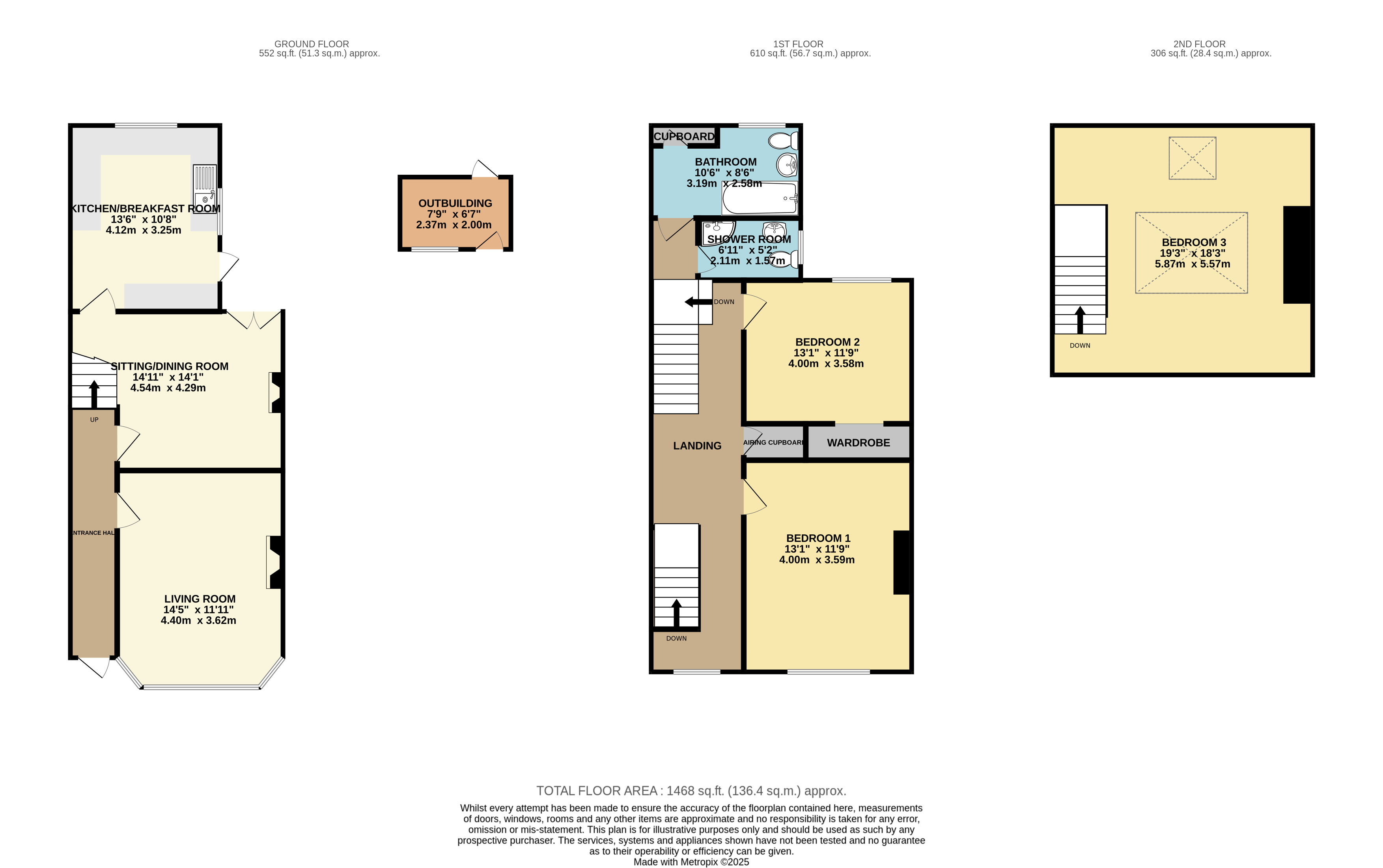 10, Moss Bank, Chester floorplan