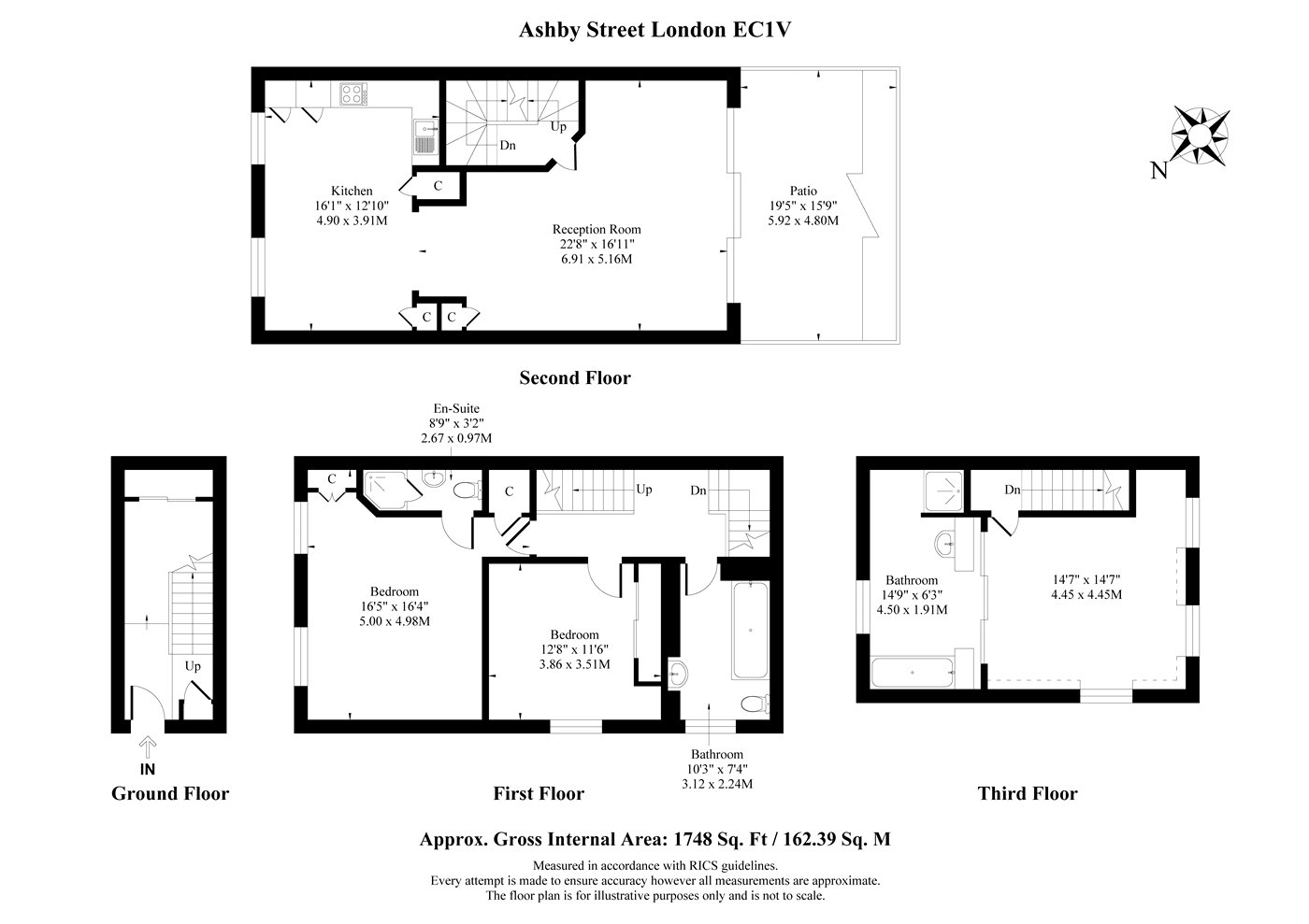 20, Ashby Street, London floorplan