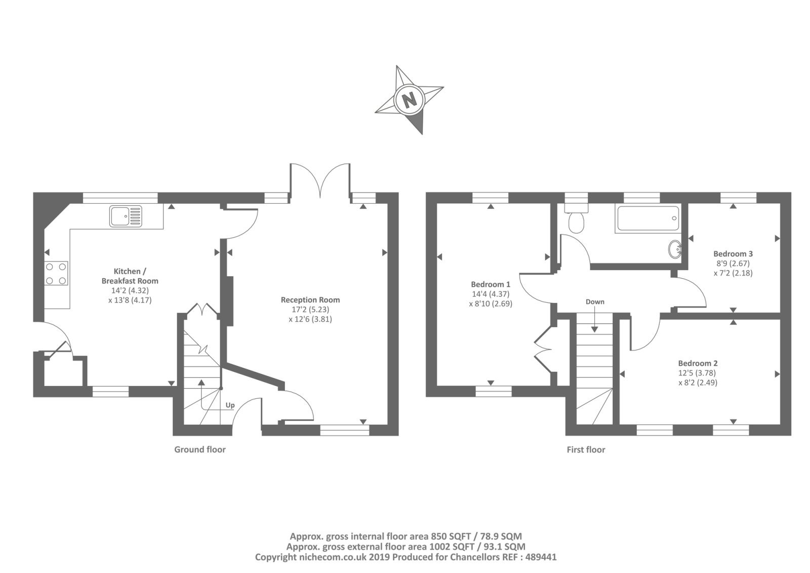 3 Bedrooms Semi-detached house for sale in Hawthorn Road, Woking GU22