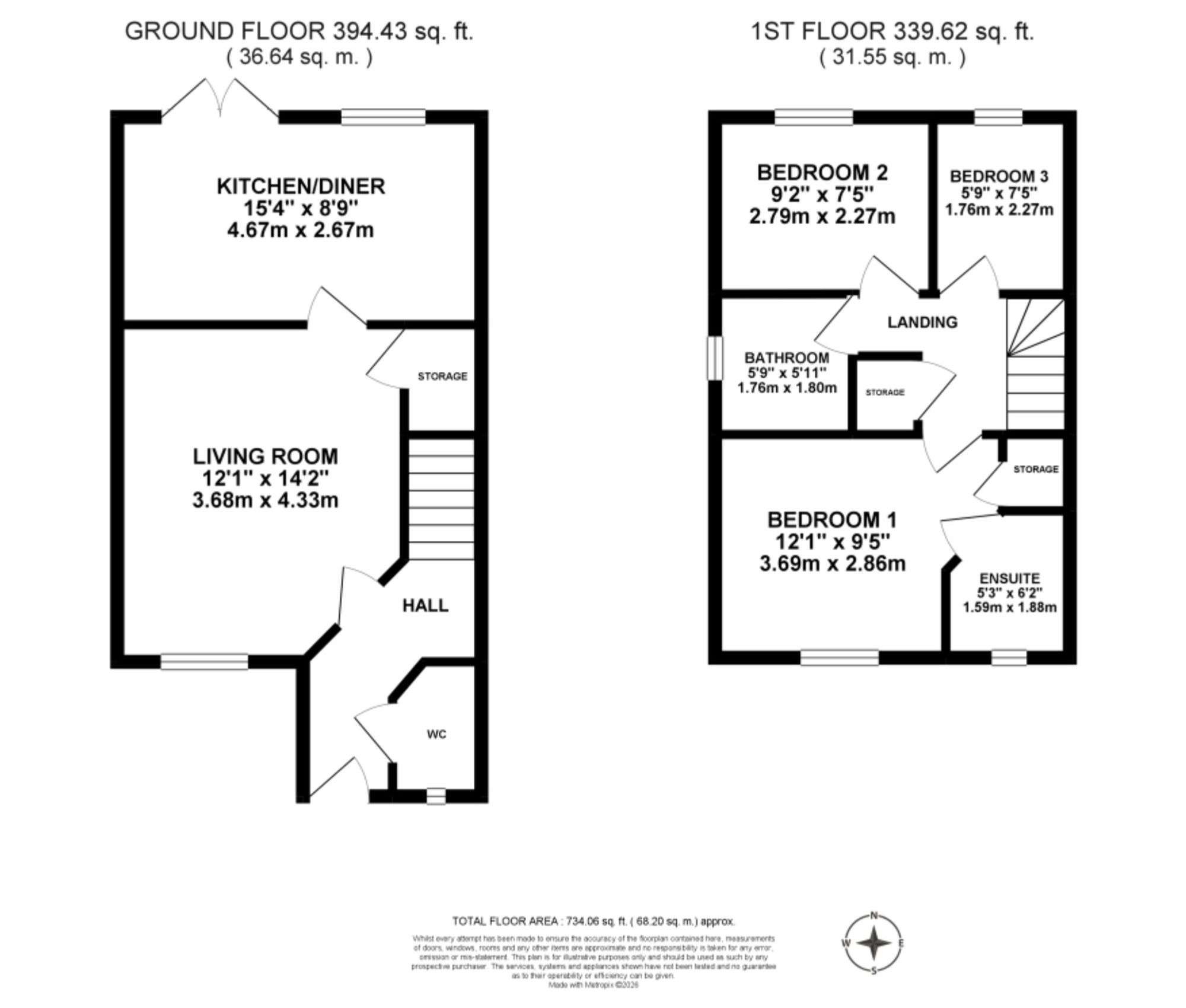 31 Rosemary Hill, Newcastle floorplan