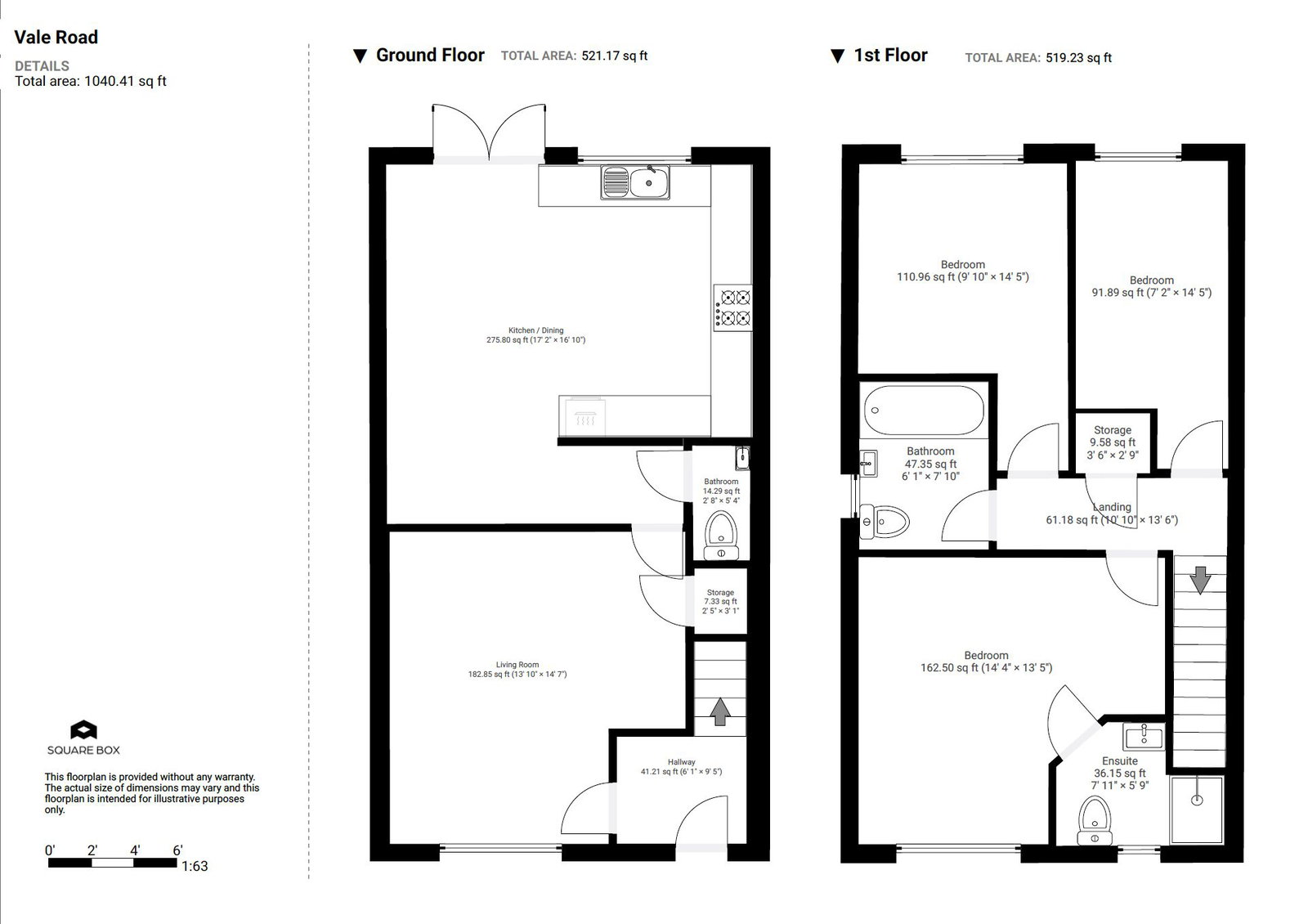 15, Vale Road, Rotherham floorplan