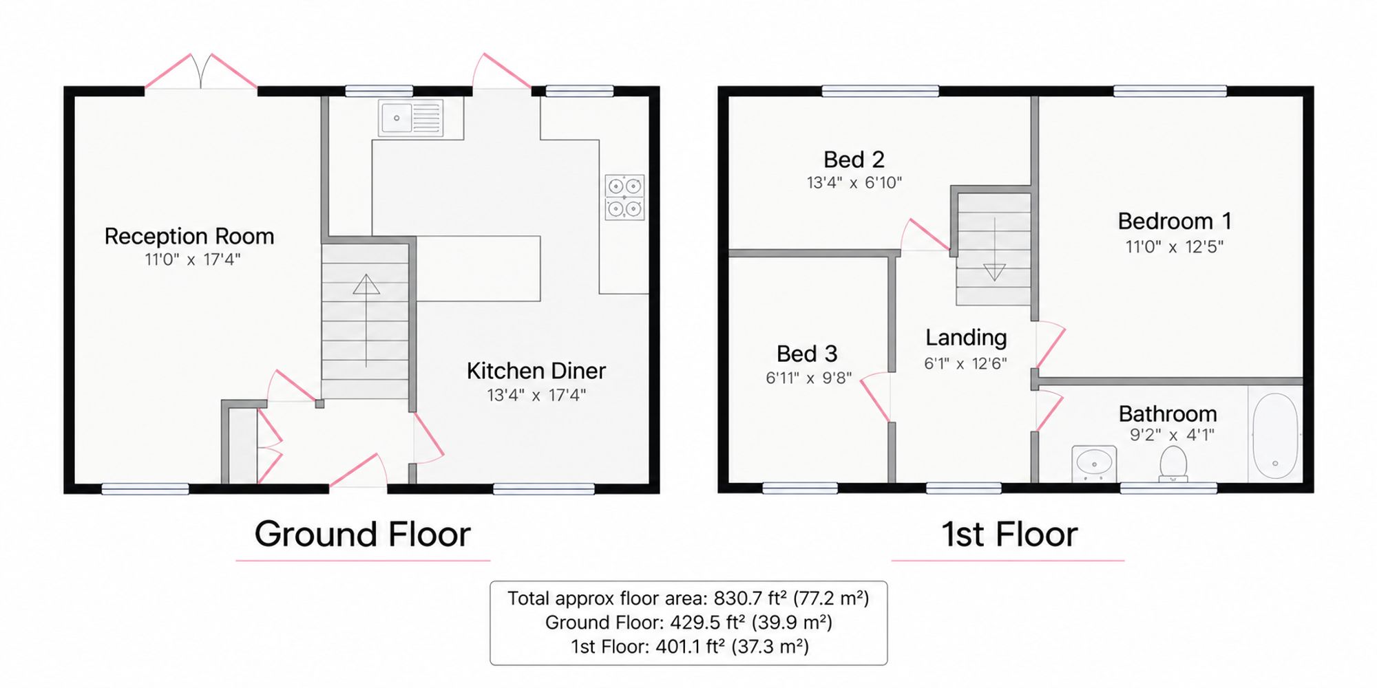 35 Randalls Park Avenue, Leatherhead floorplan