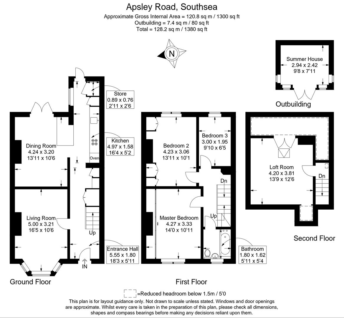 26, Apsley Road, Southsea floorplan
