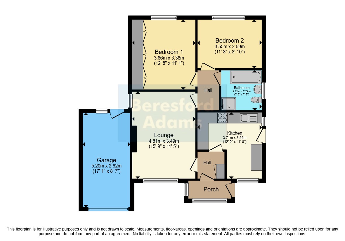 9, Powys Road, Llandudno floorplan