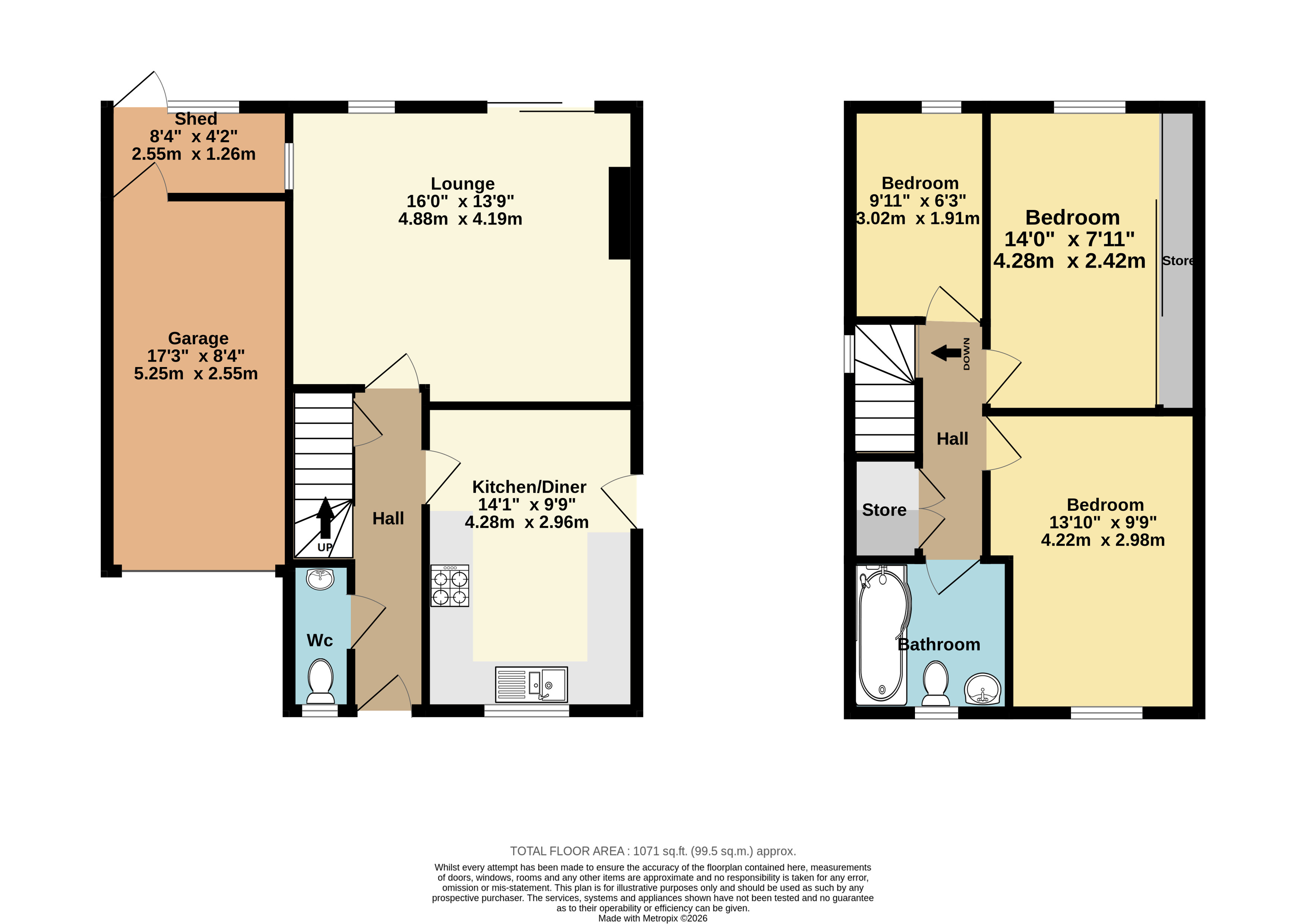 17, Cedarview, Kent floorplan