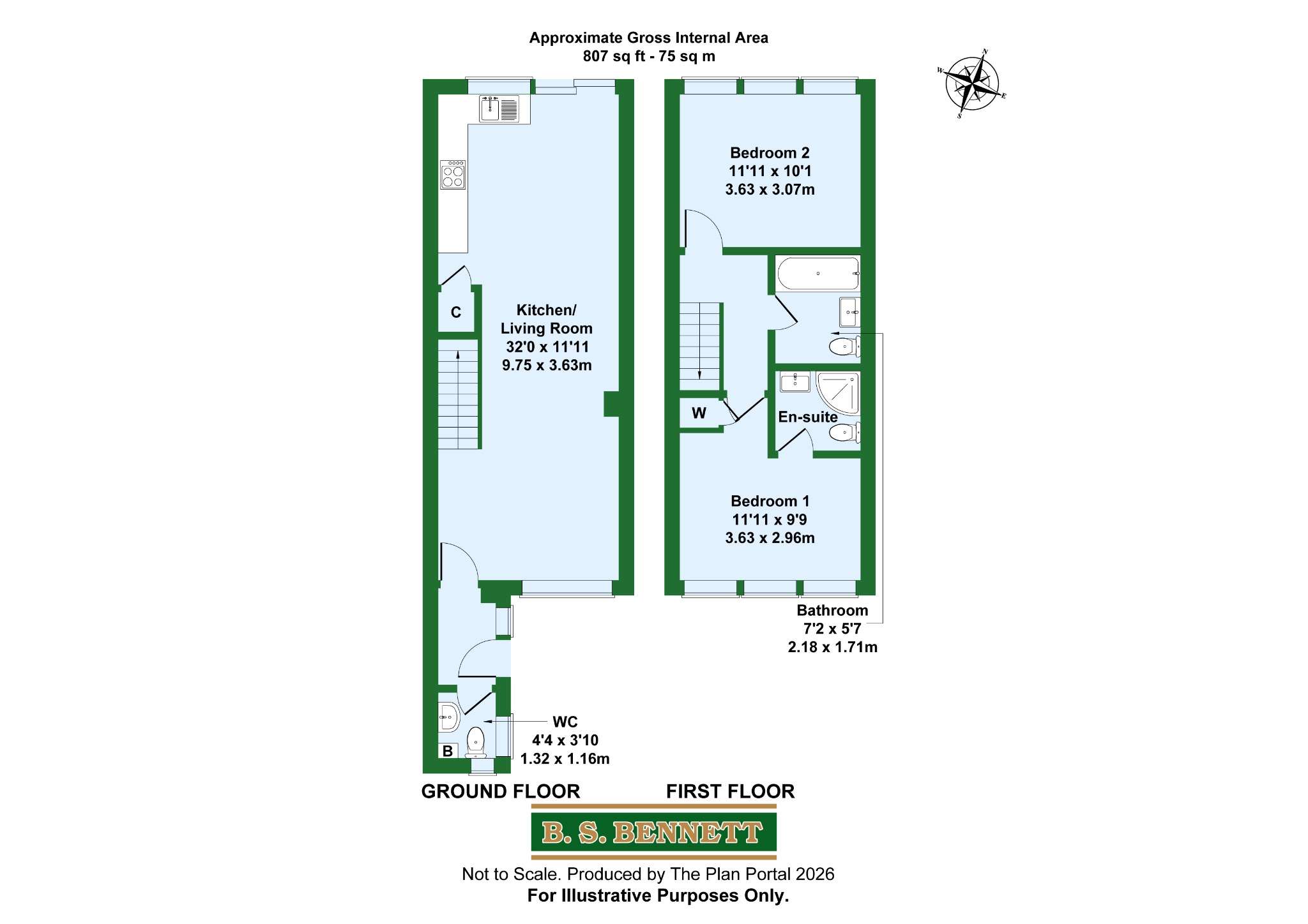 13 Windsor Road, Wraysbury floorplan