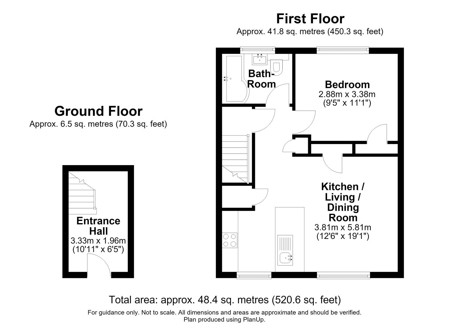 90A, Chalmers Road, Cambridge floorplan
