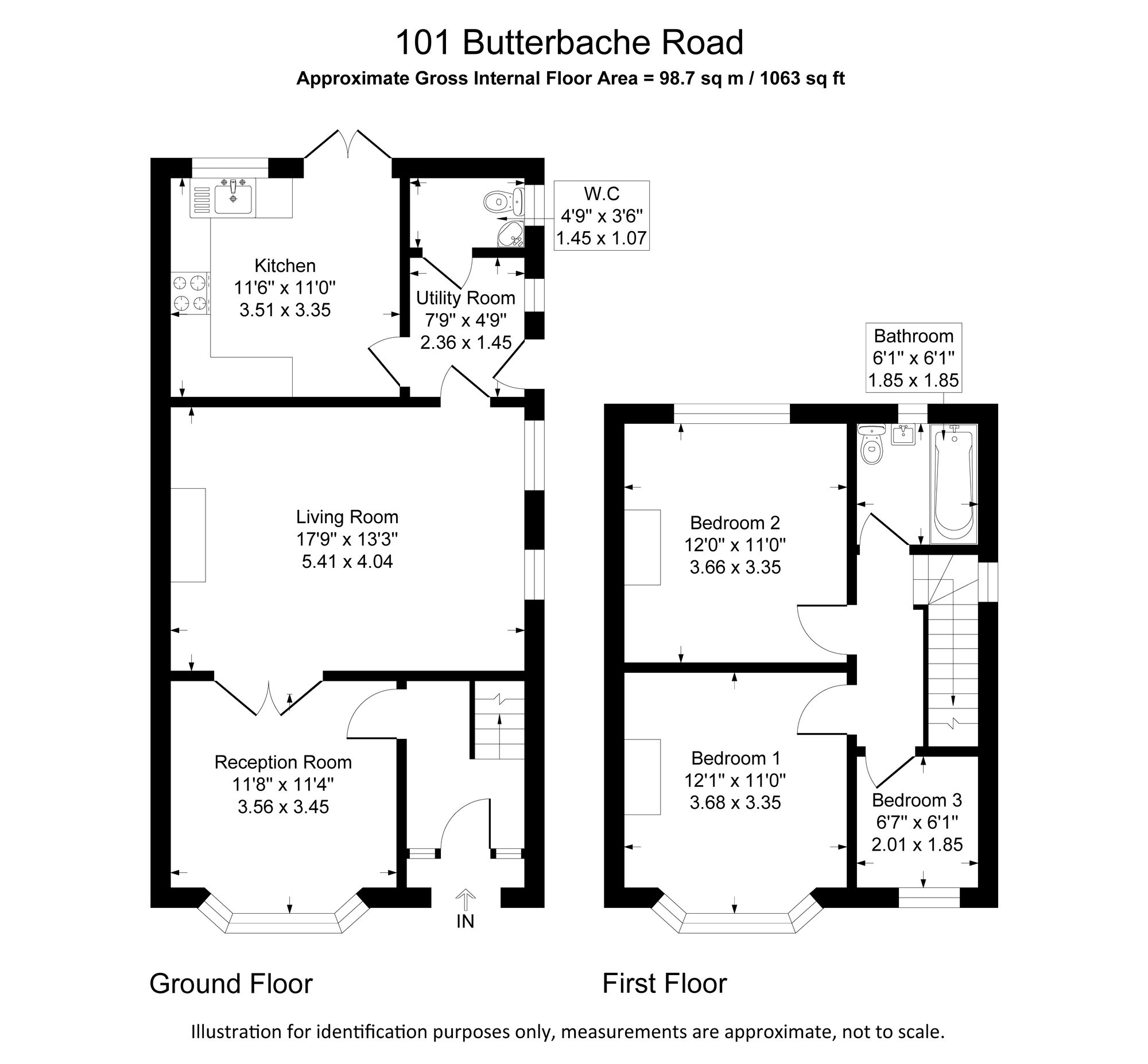 101 Butterbache Road, Chester floorplan