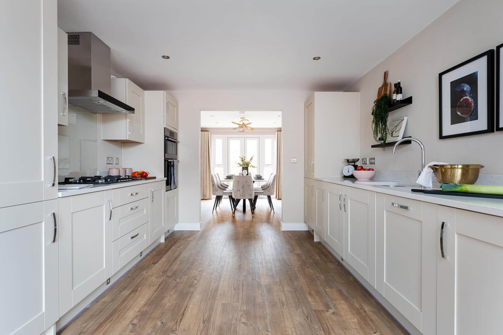 Property 3 of 12. The Kitchen Leads To A Dining Area, Leading Through Double Doors To The Garden