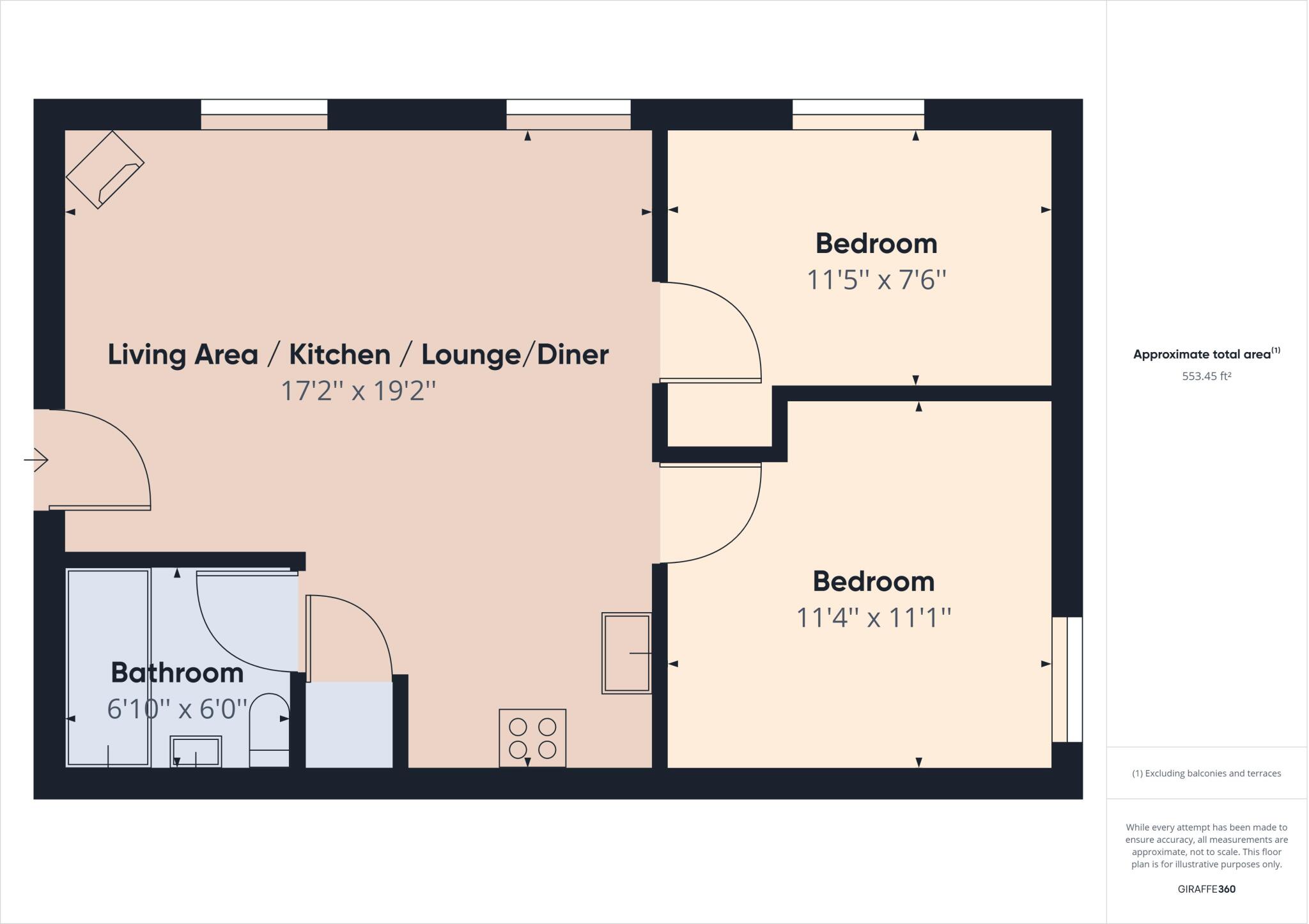 53, Fernhill Heights, Bridport floorplan