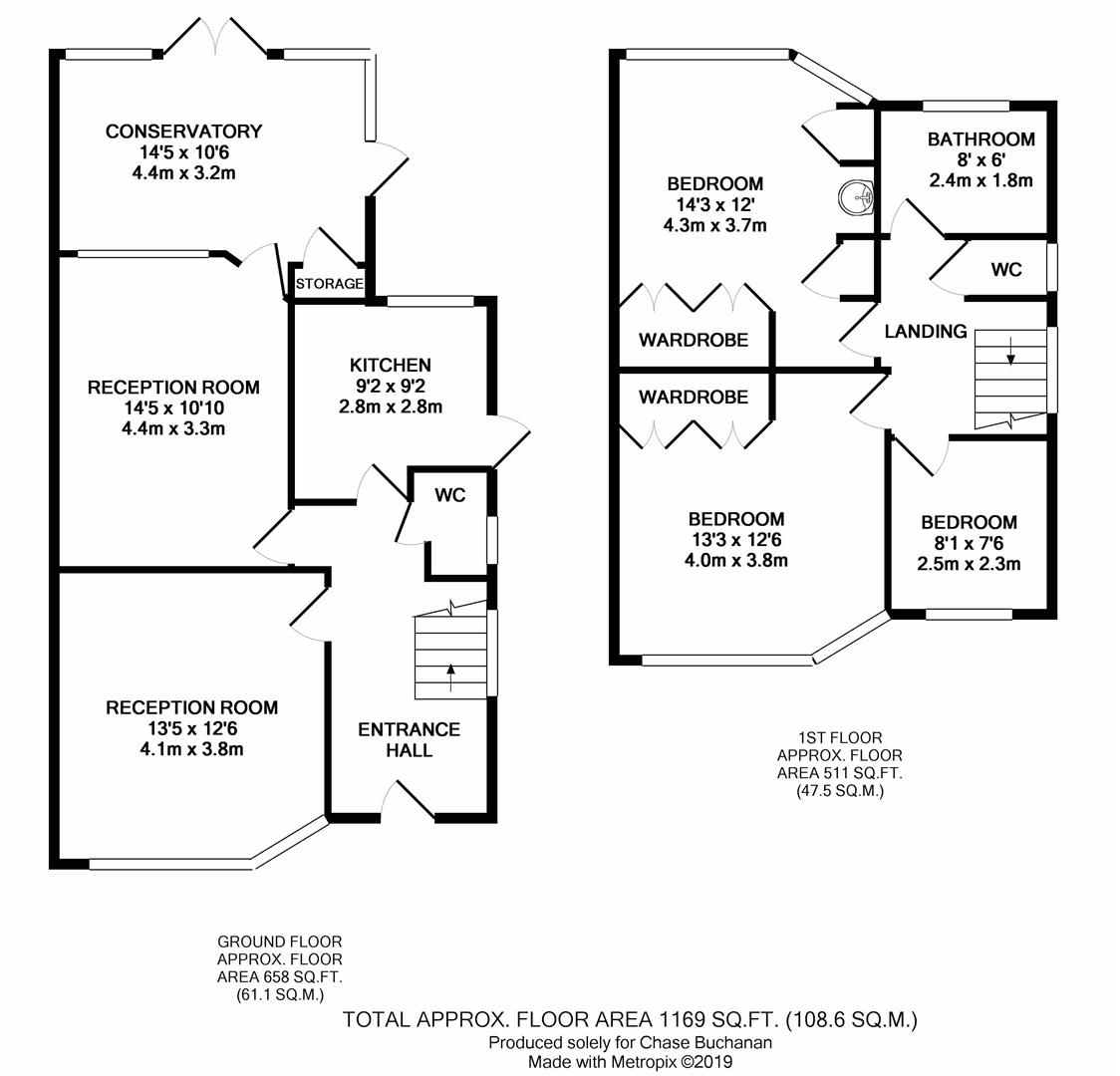 3 Bedrooms Semi-detached house for sale in Court Way, Twickenham TW2