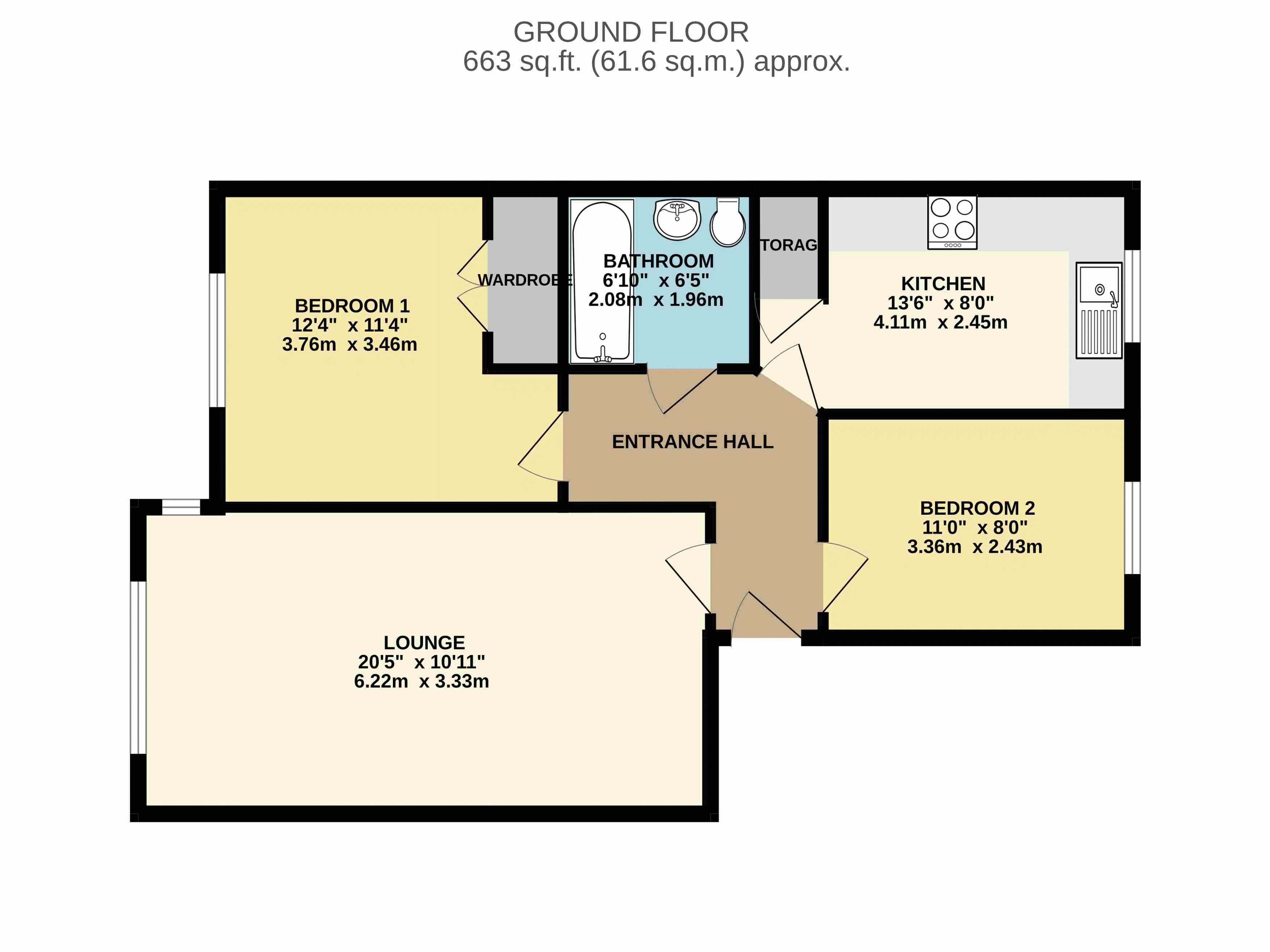 59, Riverside Drive, Lincoln floorplan