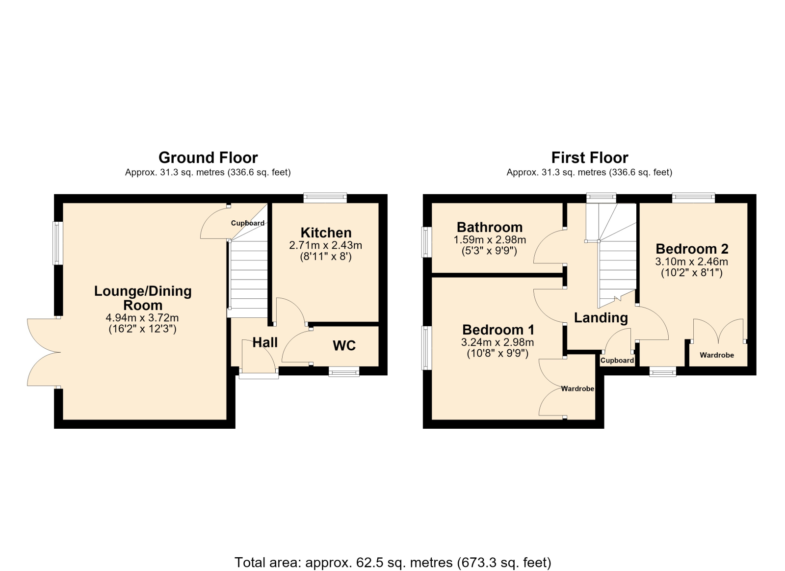 24, Clifford Avenue, Walton Cardiff, TEWKESBURY floorplan