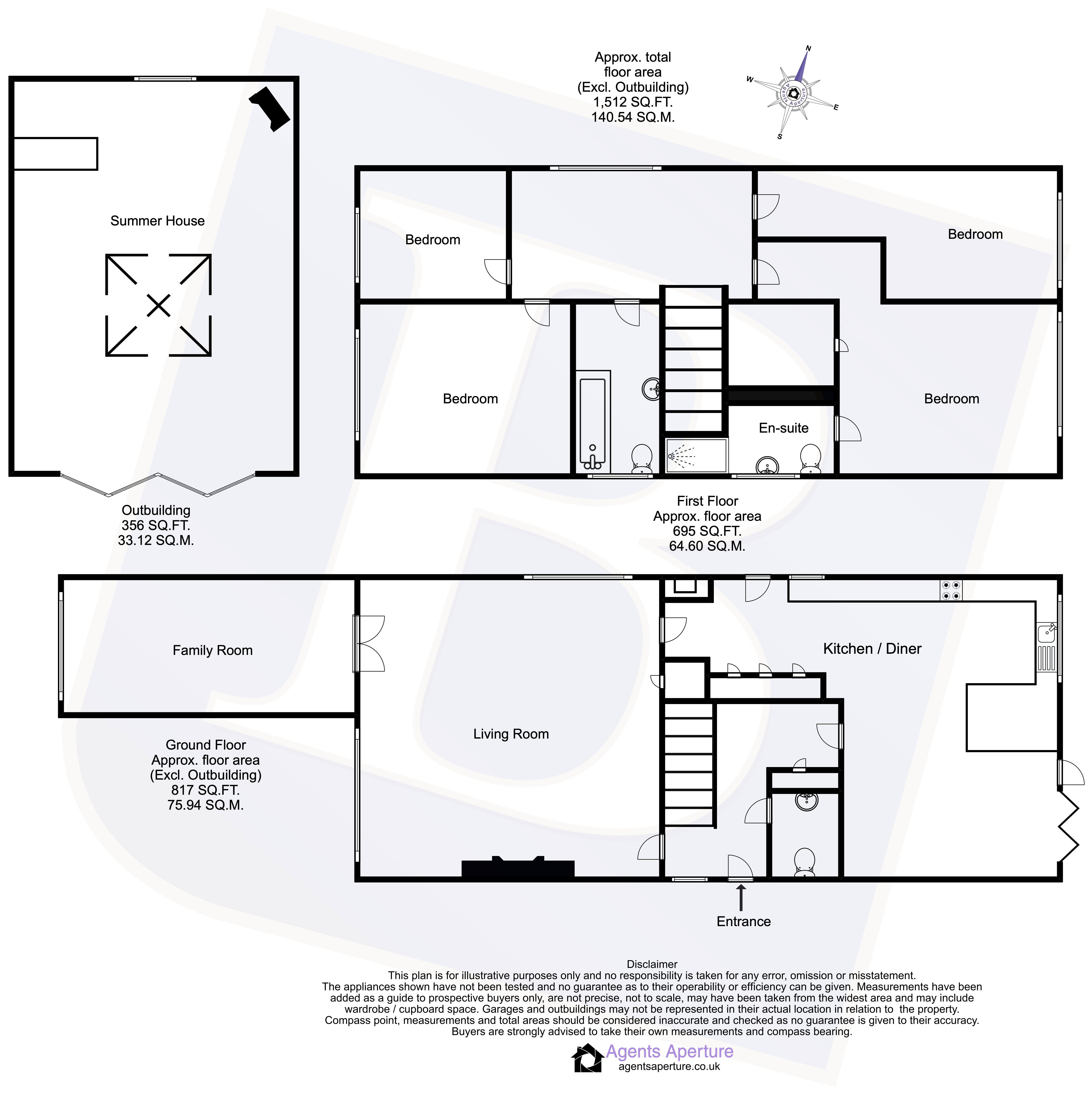 36, Doddinghurst Road, Essex floorplan