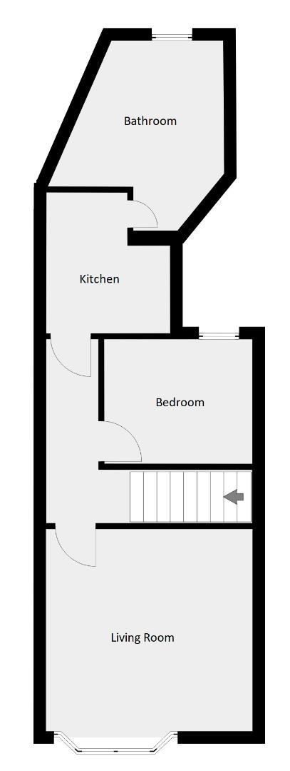 Flat 2, 8, Prince Of Wales Road,, Weymouth floorplan