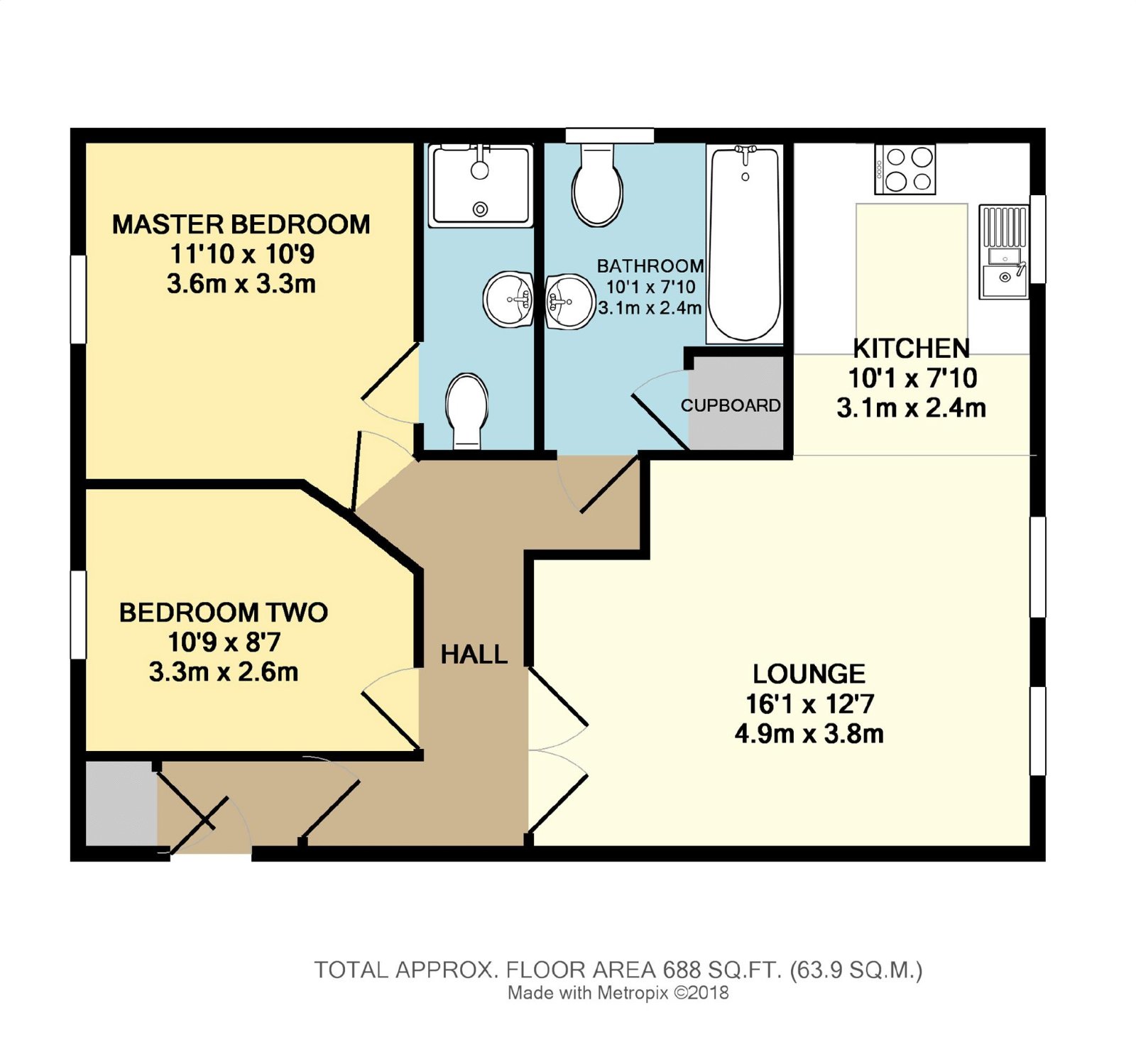 6, Cromwell Avenue, Stockport floorplan