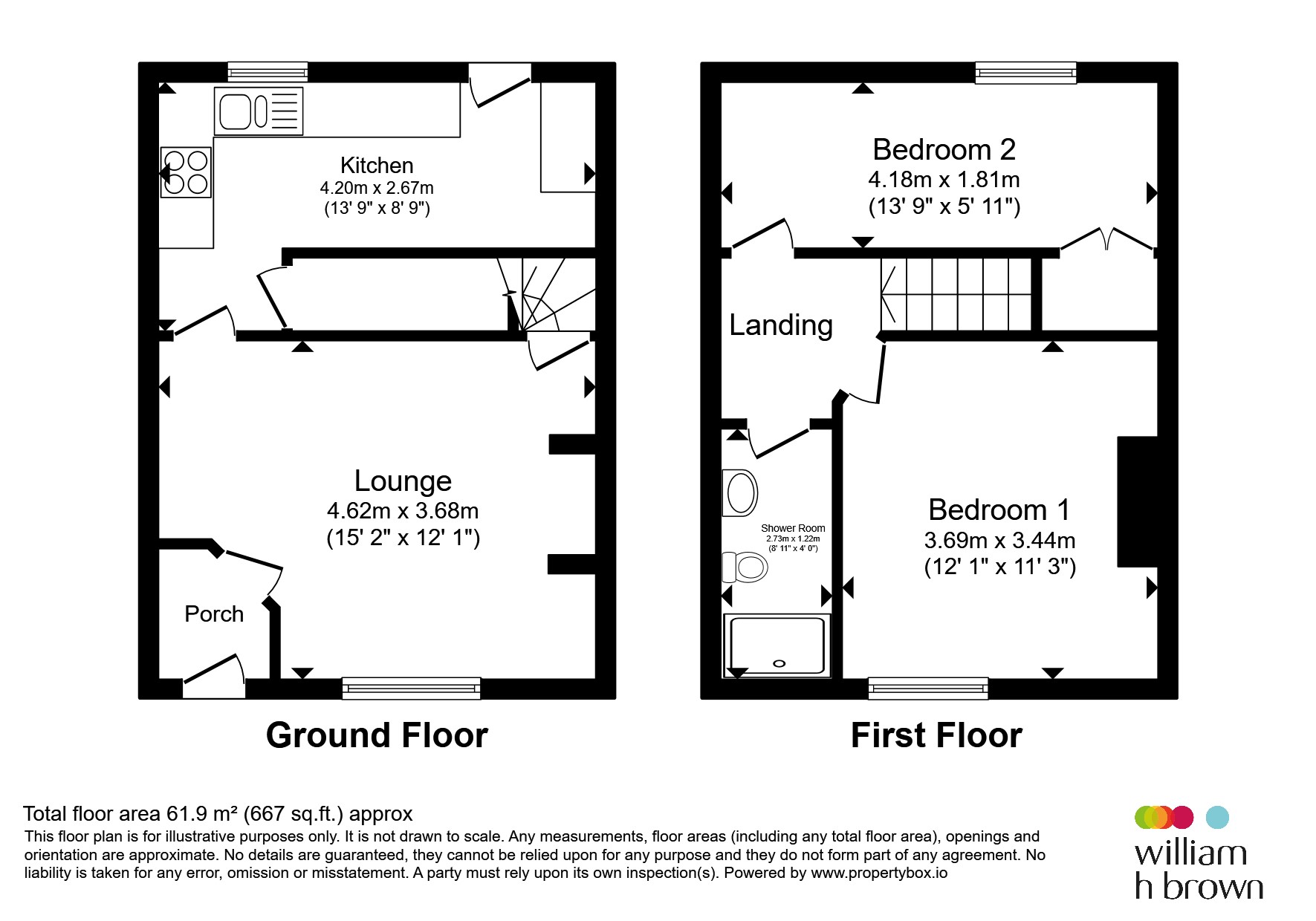Well Head Lane, Sowerby Bridge floorplan