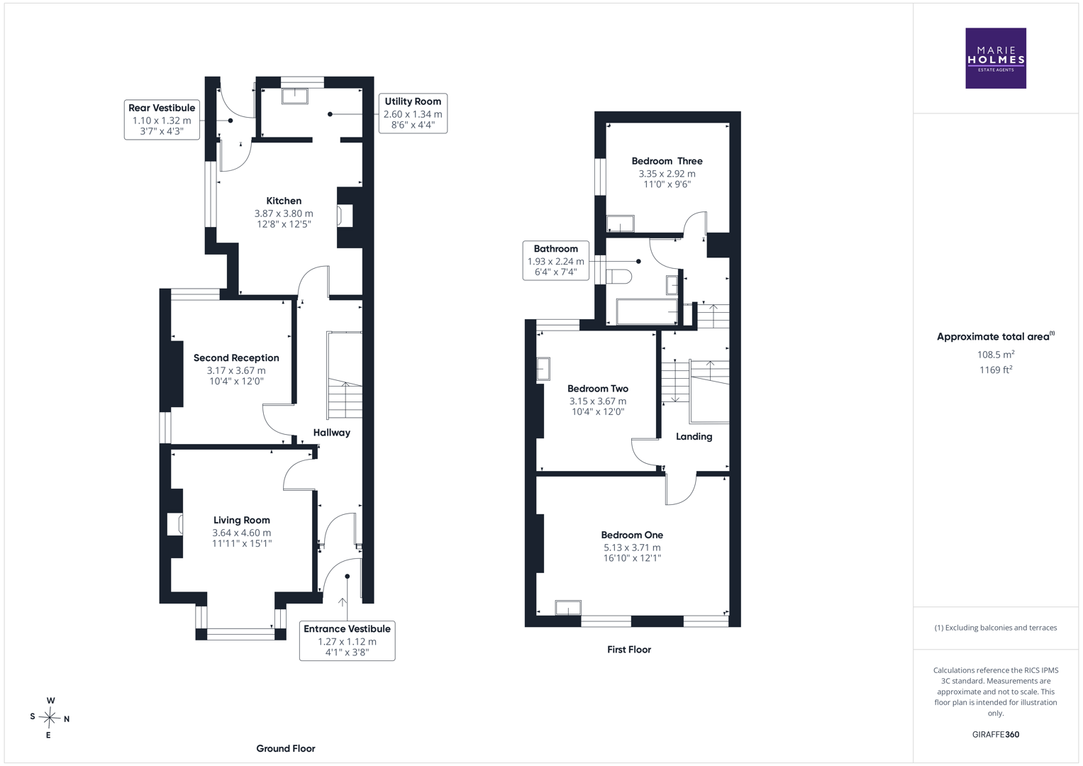 46, Station Road, Preston floorplan