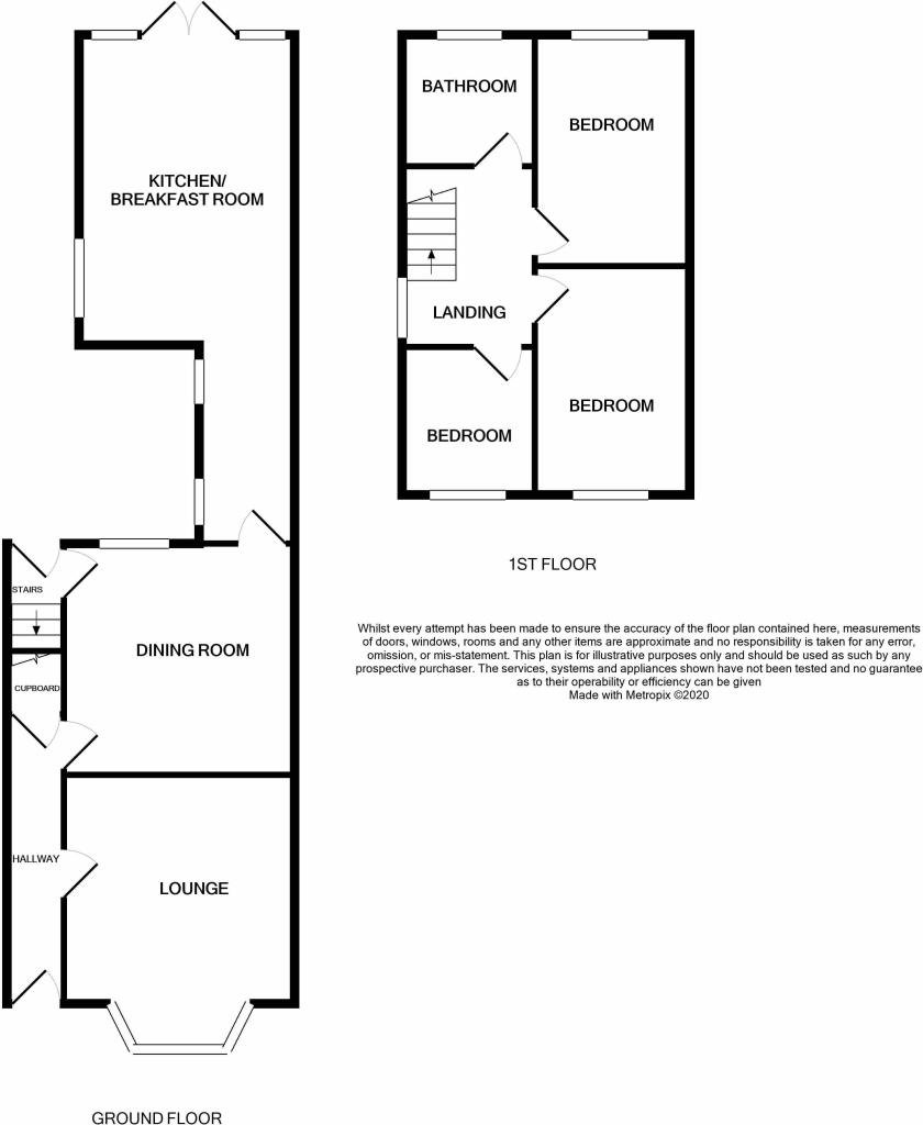 8, Cavendish Road, Skegness floorplan