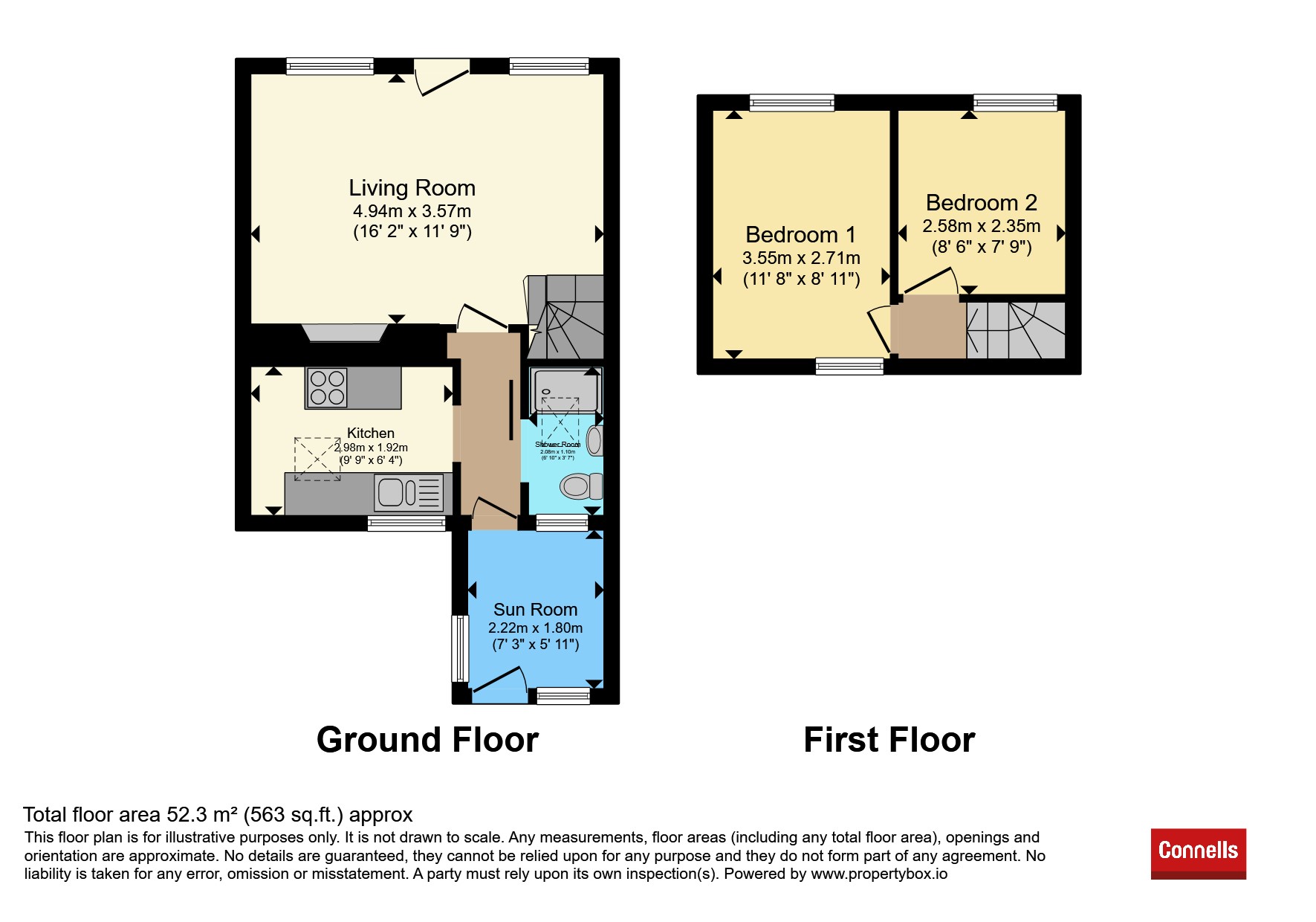 7, Butts Knapp, Shaftesbury floorplan