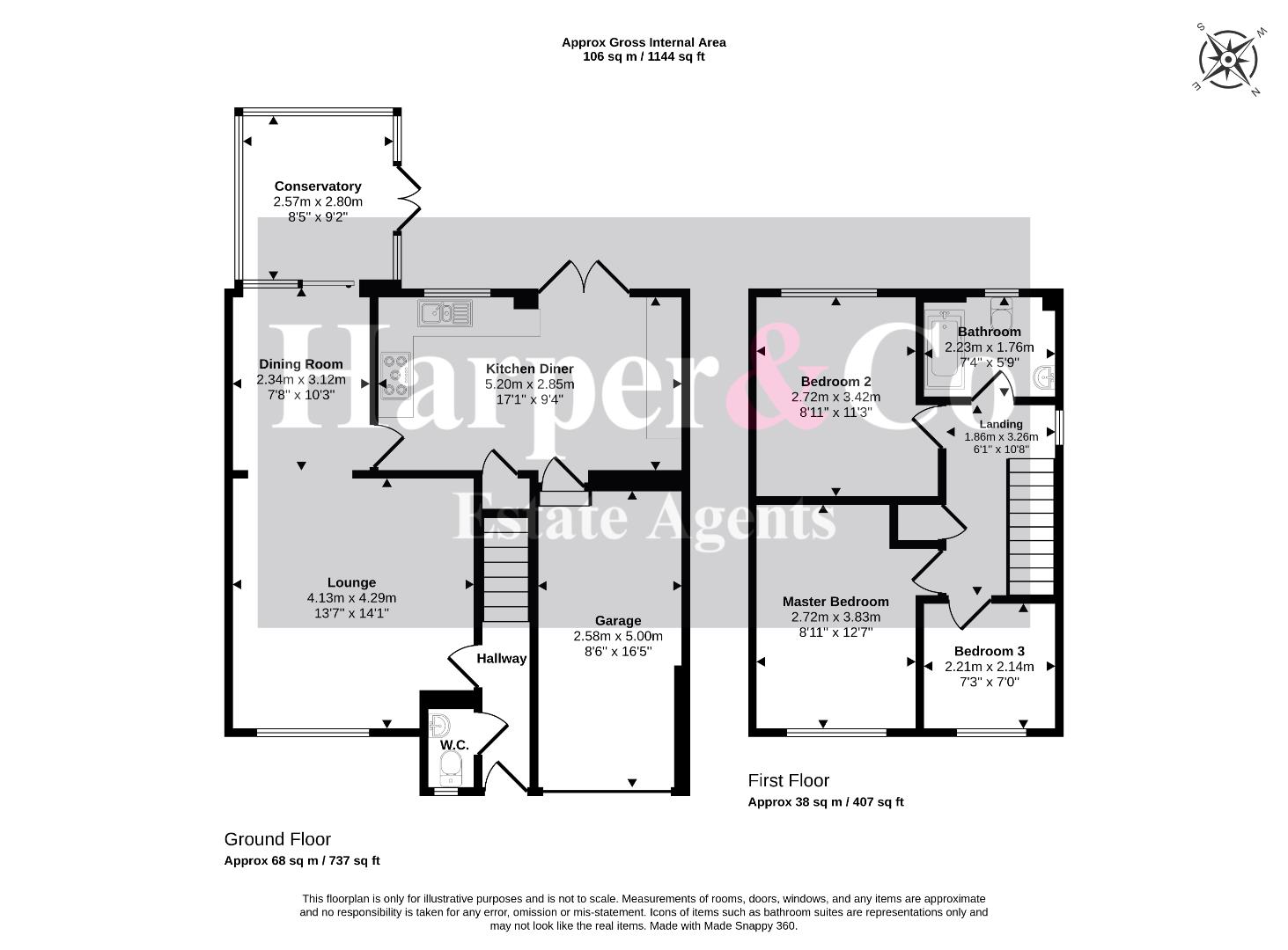 5, Holburn Park, Stockton-On-Tees floorplan