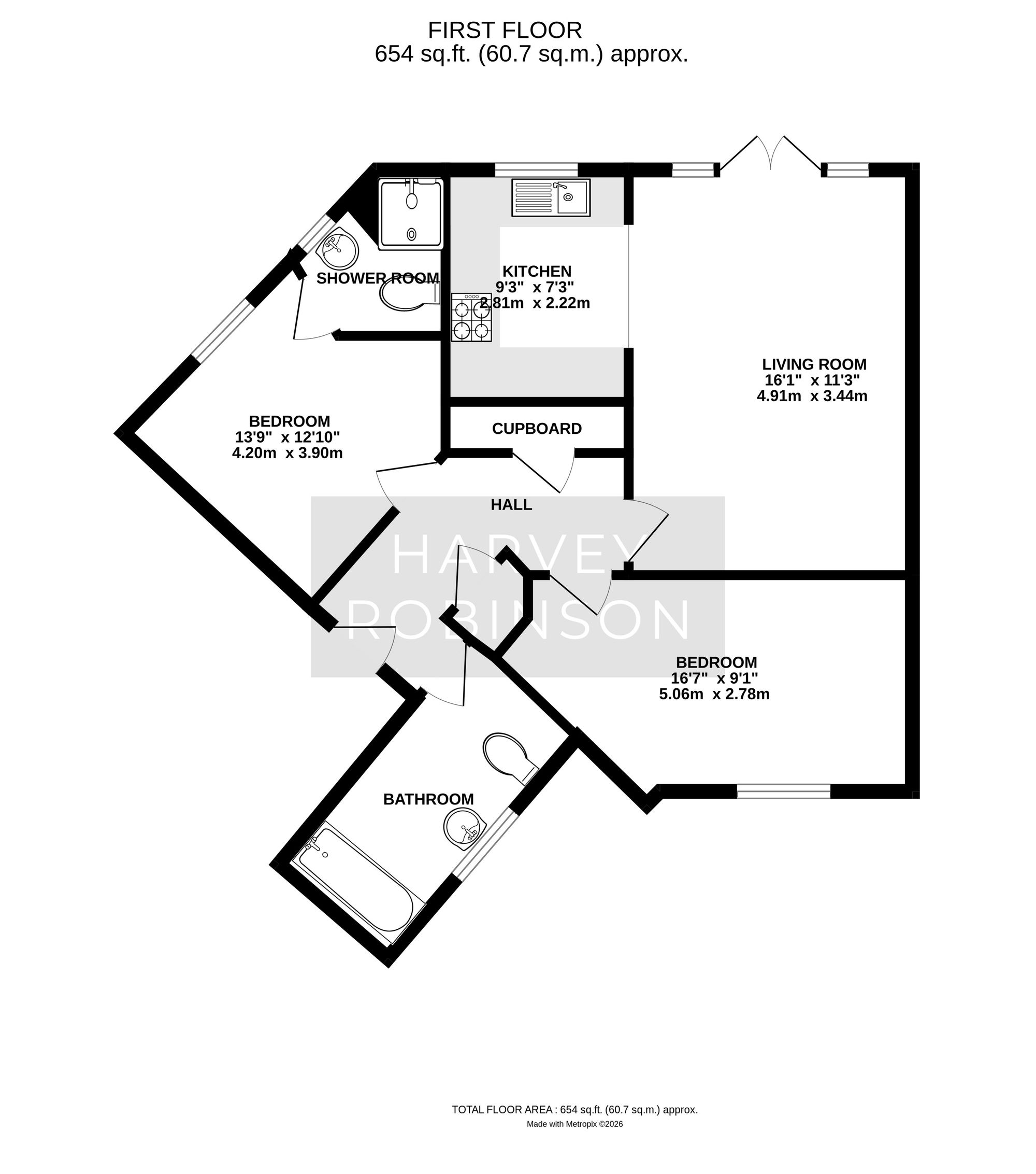 8 Hawking Drive, Biggleswade floorplan