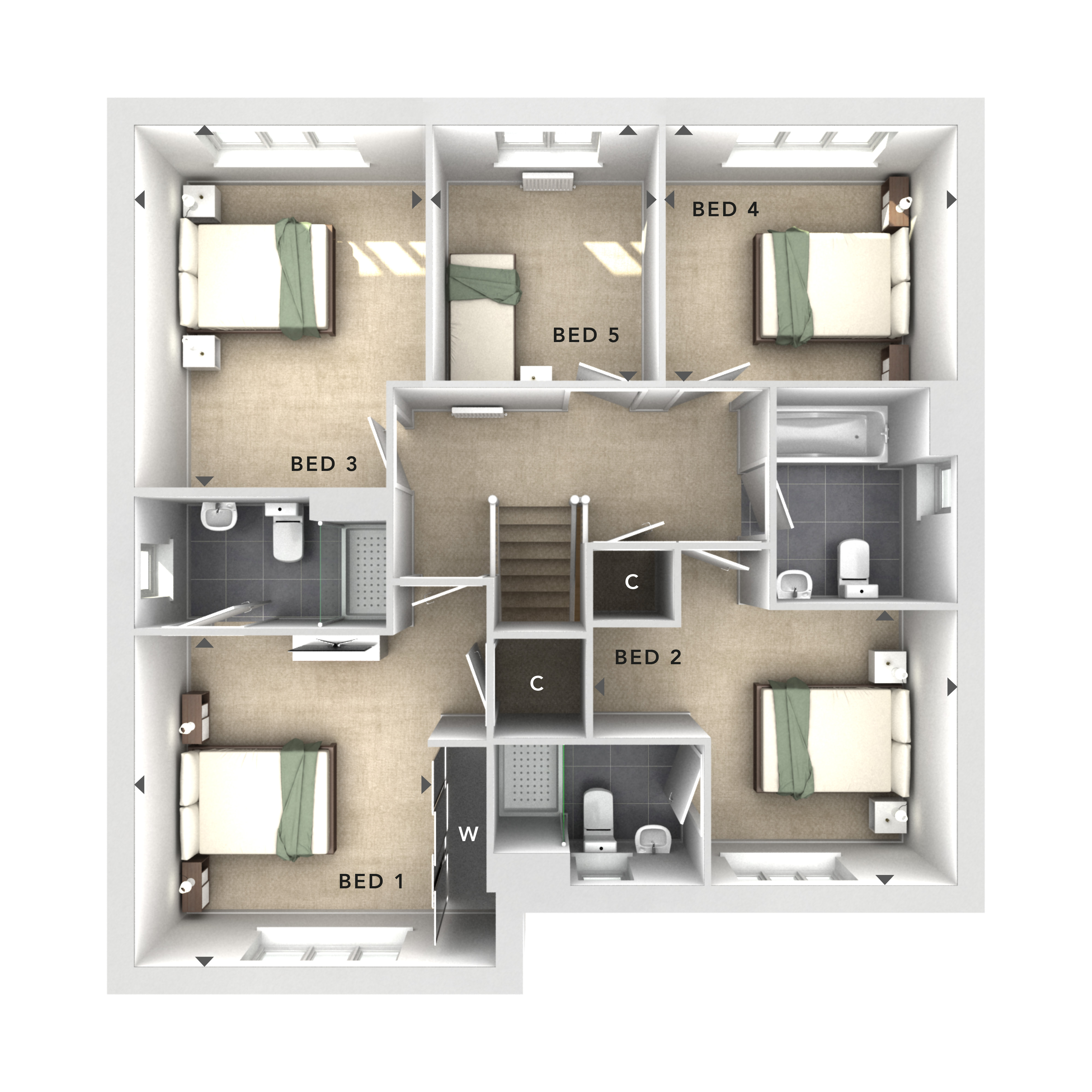 43, Harborough Road, Desborough floorplan