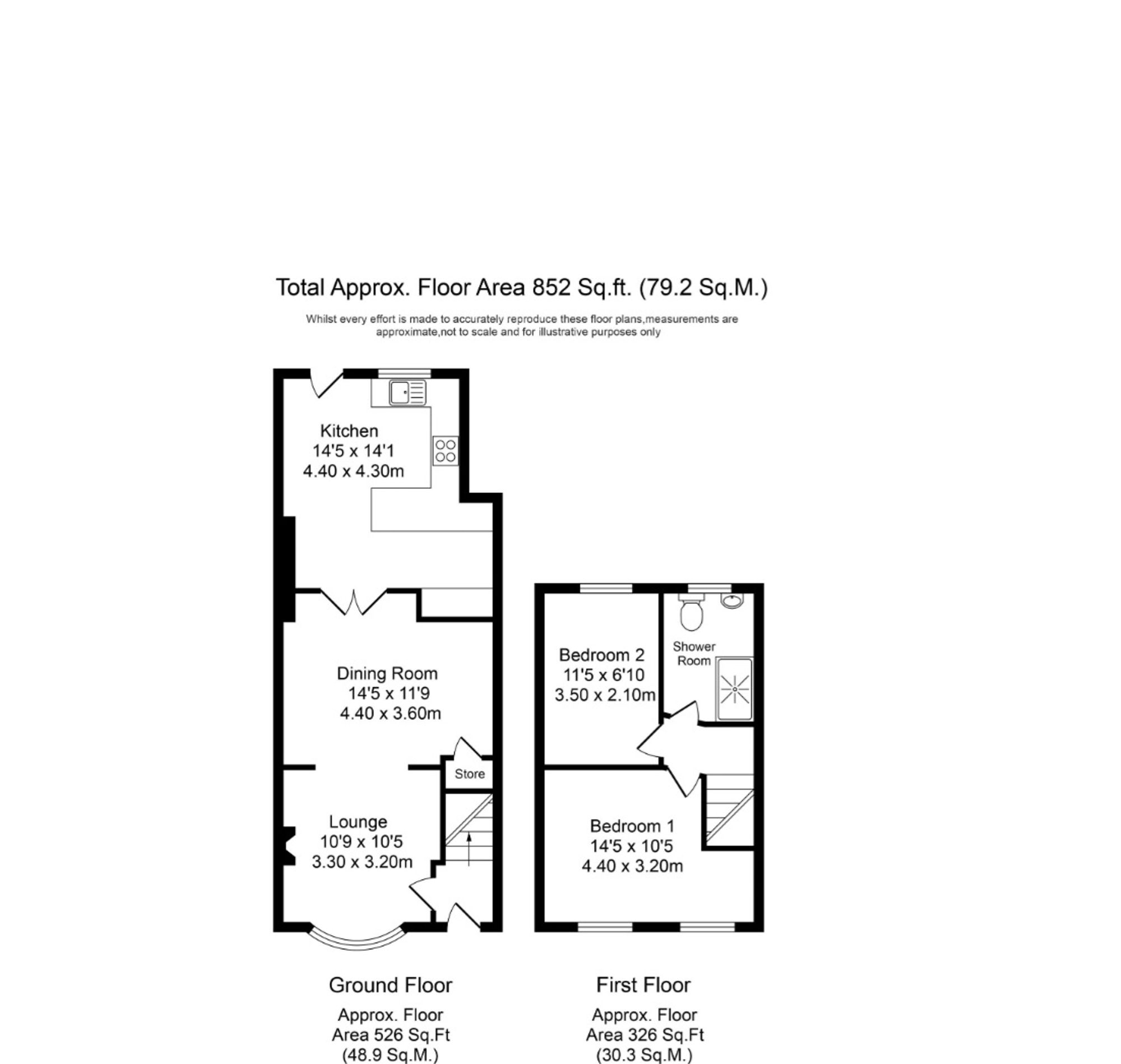 61 Square Lane, Ormskirk floorplan