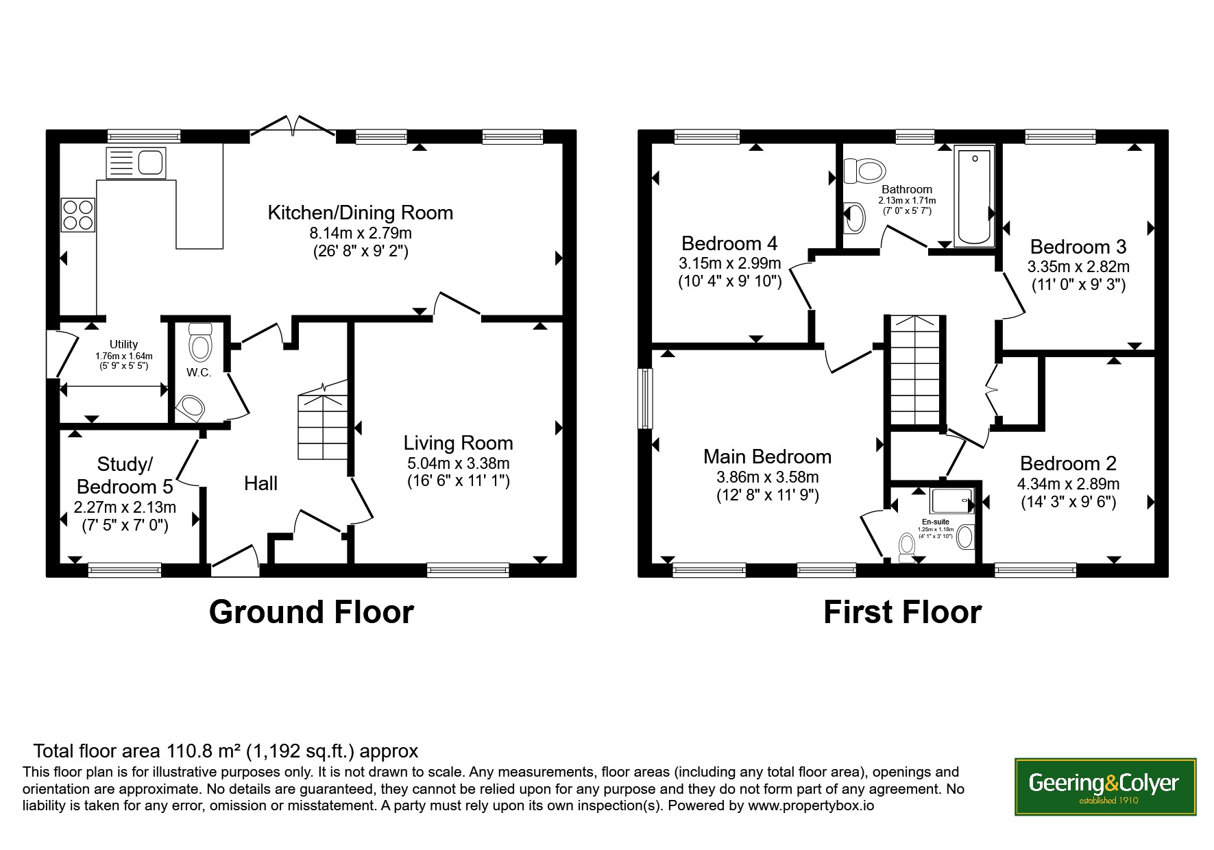 21, Whinchat Rise, Dover floorplan