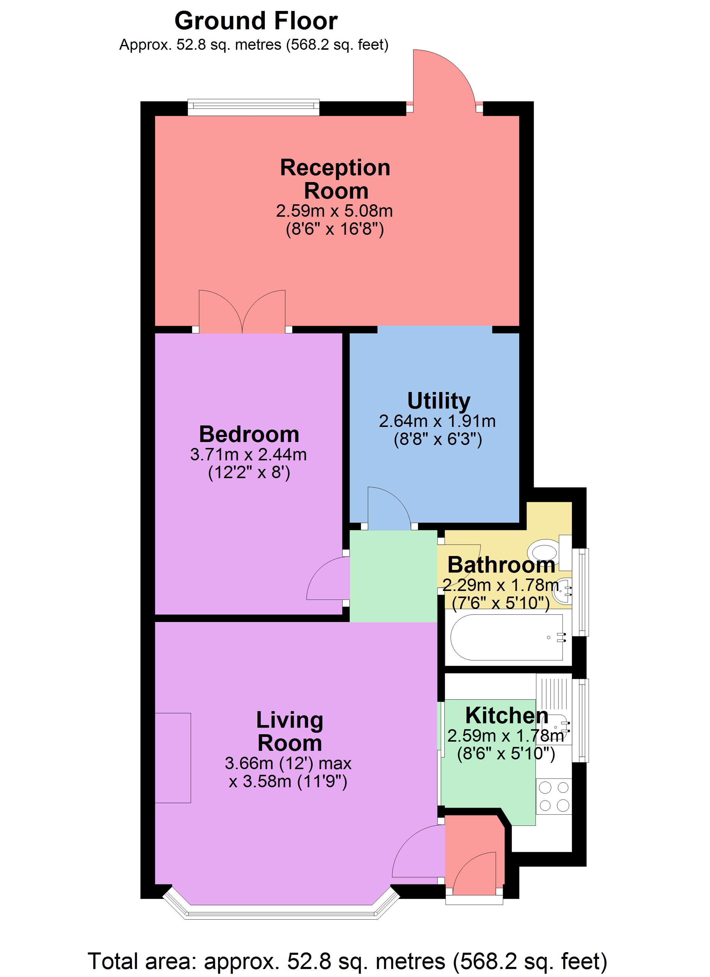 2 Bedrooms Maisonette for sale in Park Avenue Maisonettes, Park Avenue, Bushey, Hertfordshire WD23