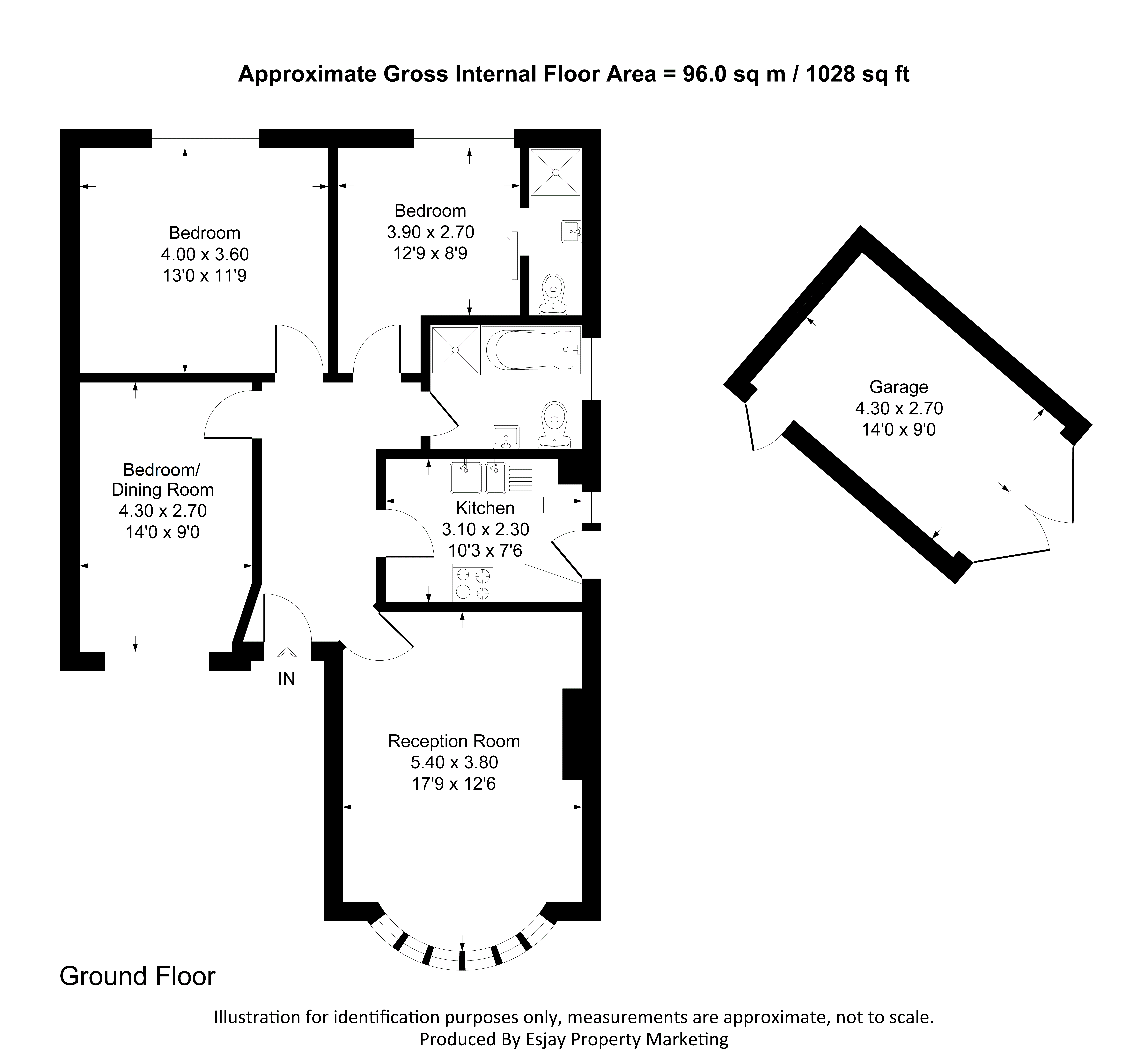 4, Darley Drive, New Malden floorplan