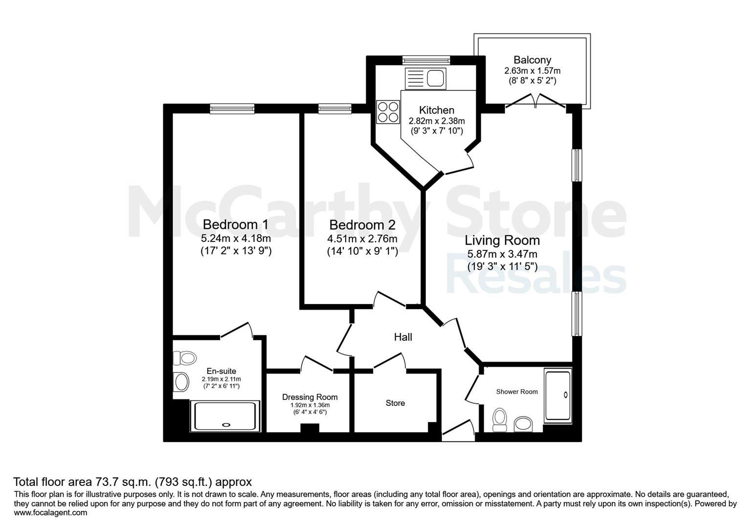 21 Lonsdale Park, Barleythorpe Road, Rutland floorplan