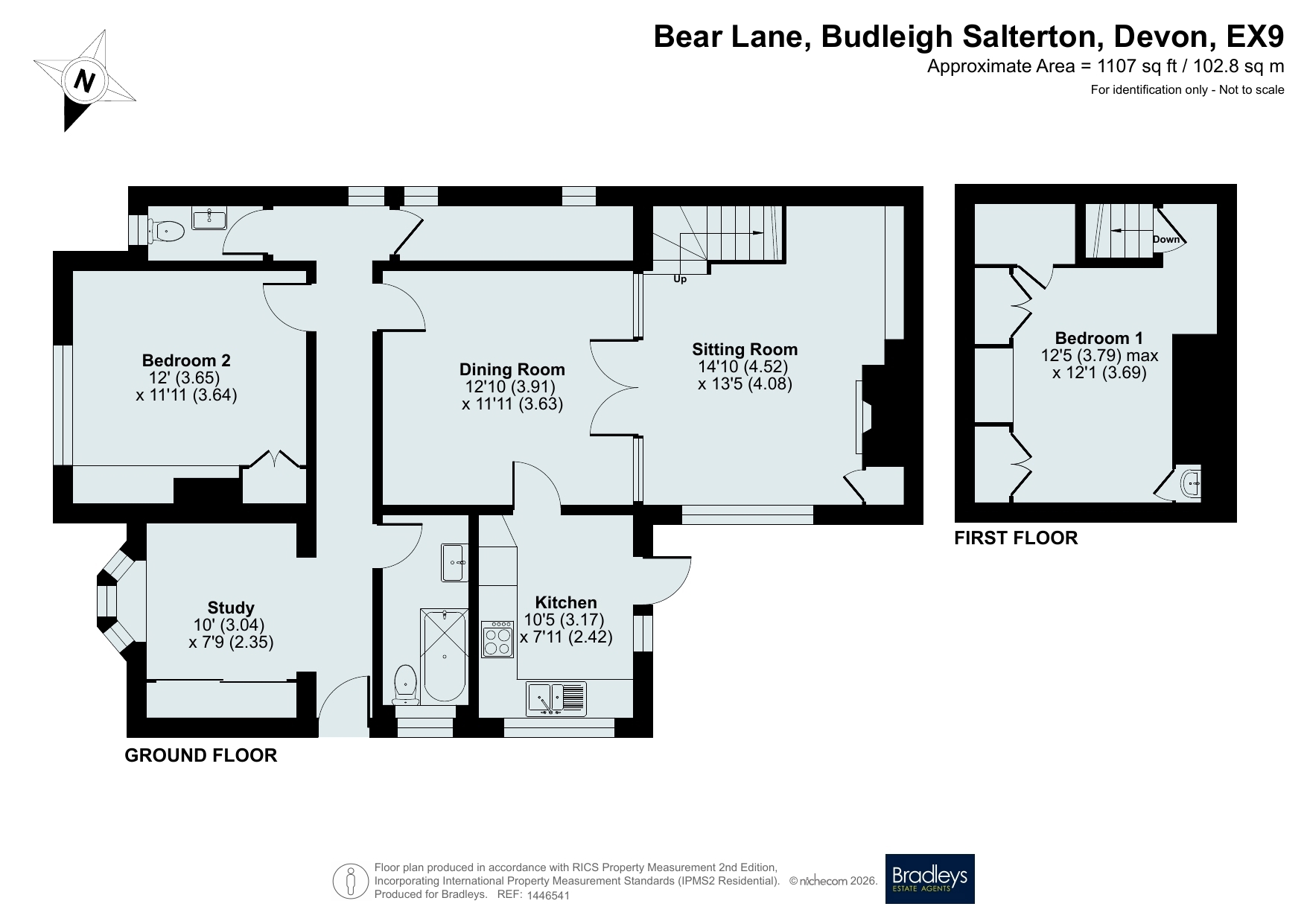 Shortwood House,, Bear Lane, Devon floorplan