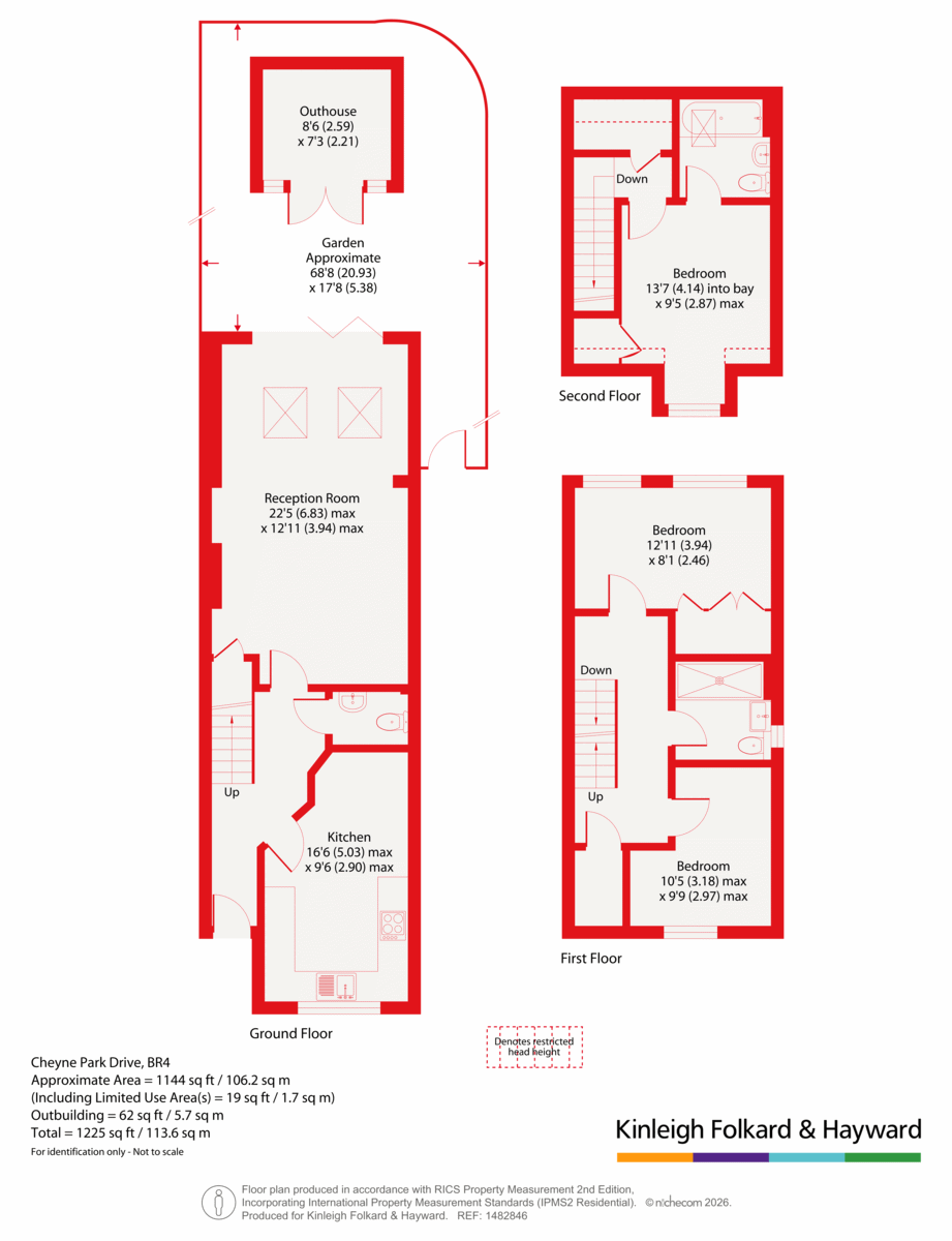 9, Cheyne Park Drive, Kent floorplan