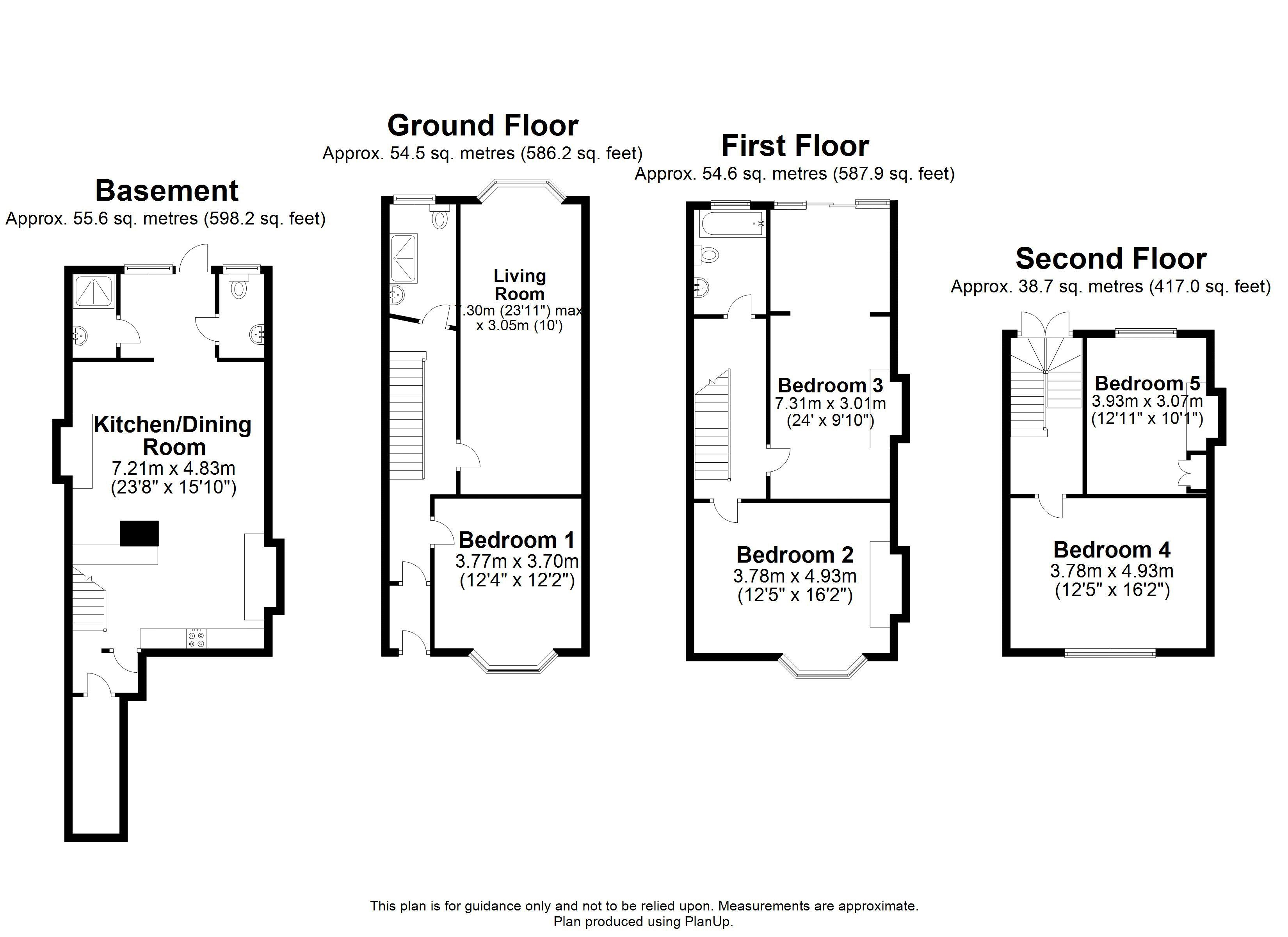 32, Haldon Road, Exeter floorplan