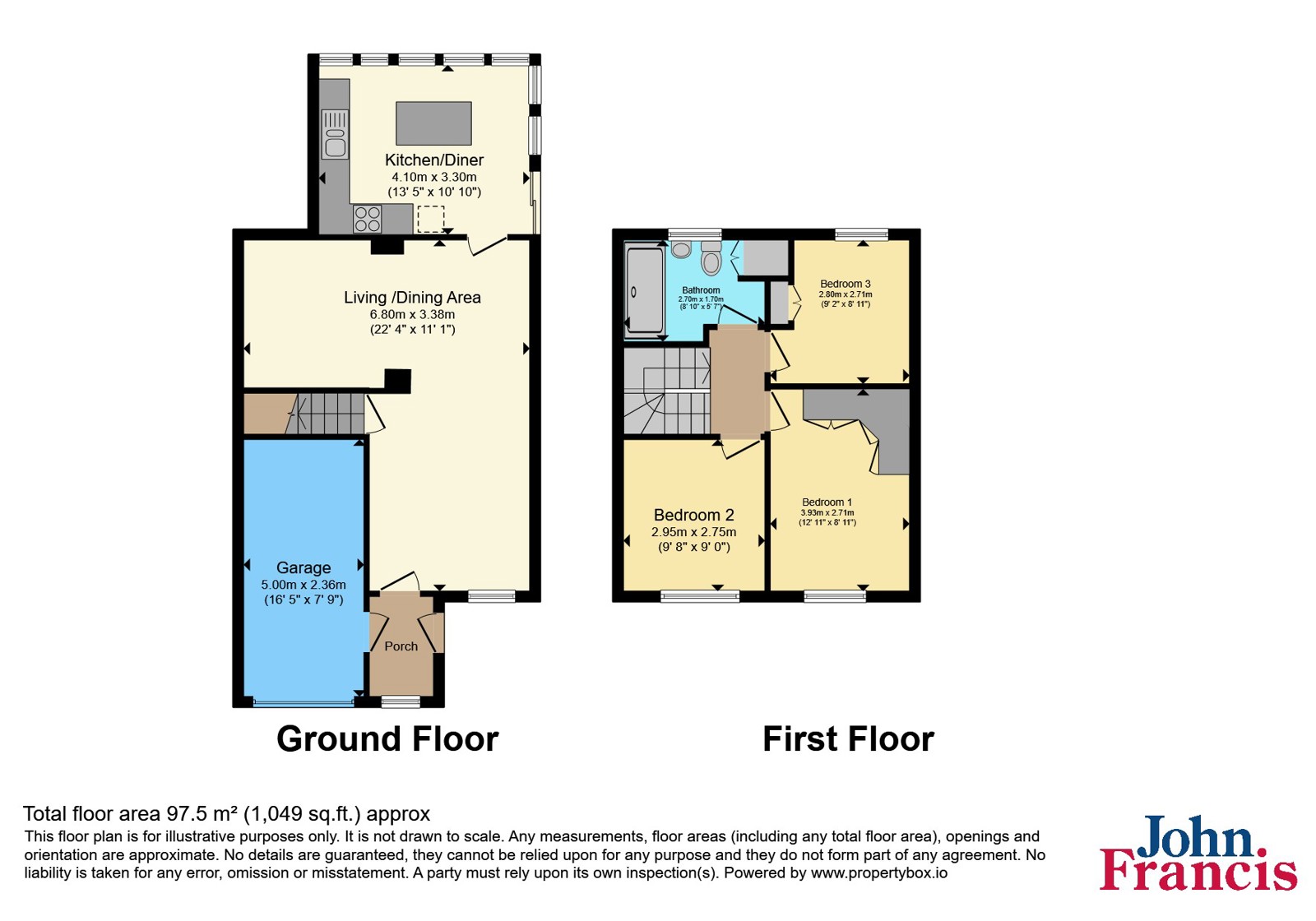128, Teglan Park, Ammanford floorplan