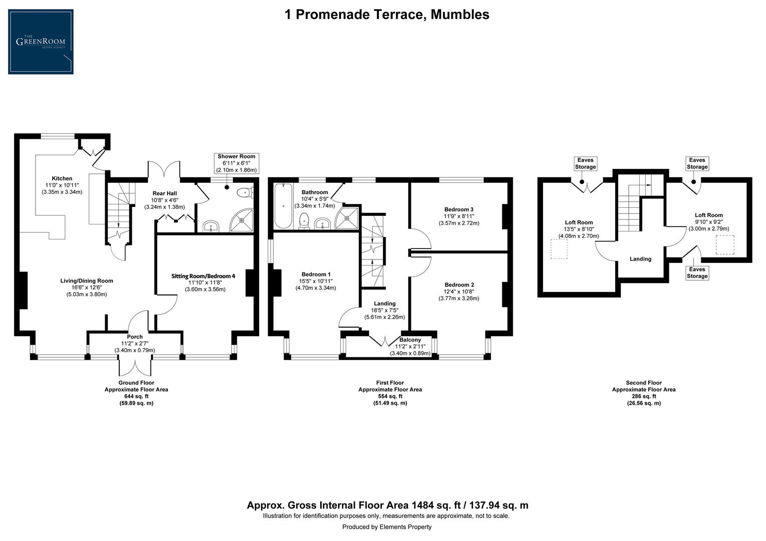 1, Promenade Terrace, Swansea floorplan