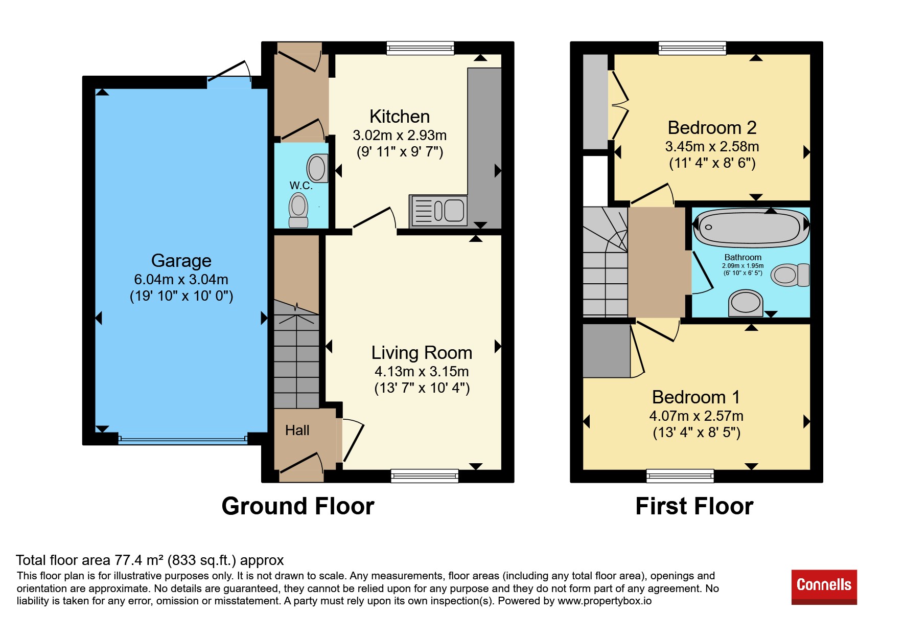 42, Honeymead Lane, Sturminster Newton floorplan