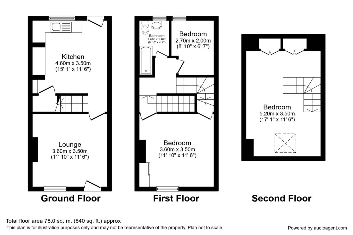 3 Bedrooms Terraced house to rent in Halifax Road, Sheffield S6