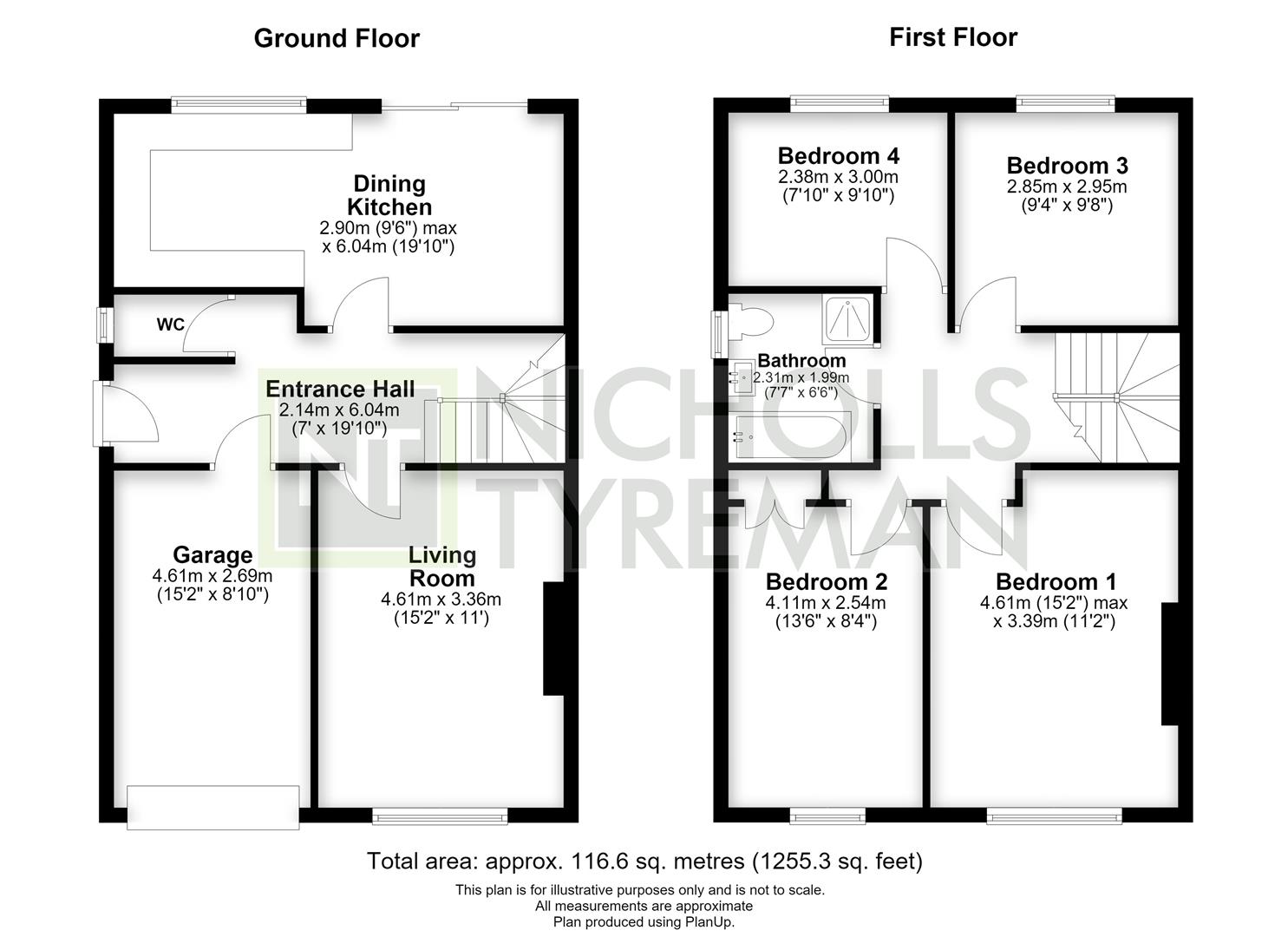 4, Park Chase, Harrogate floorplan