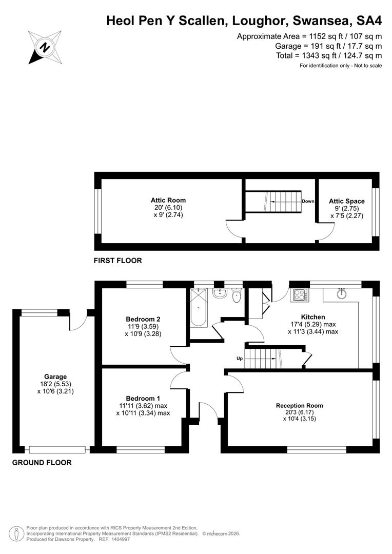 29, Heol Pen Y Scallen, Swansea floorplan