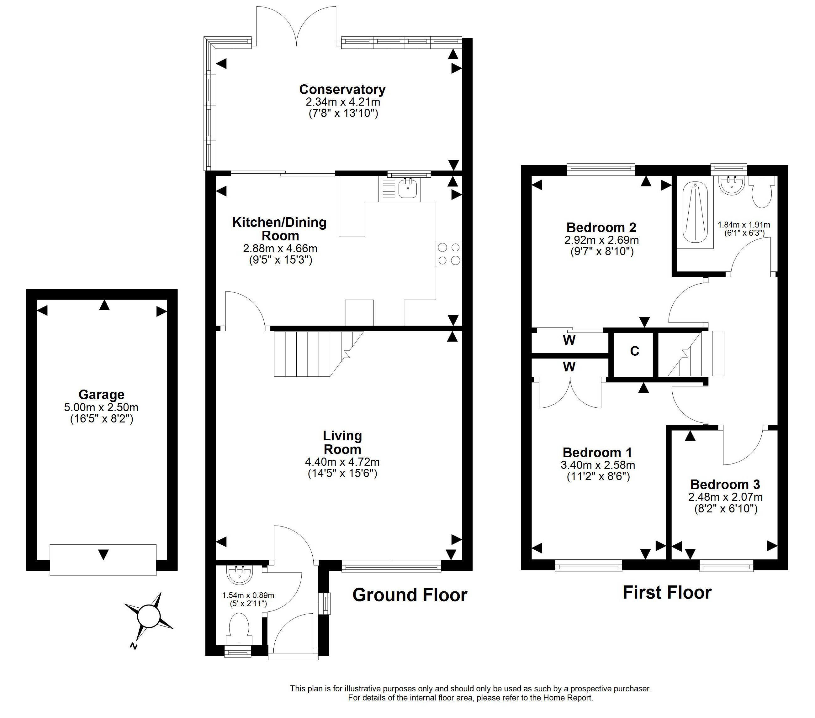 8, Speedwell Avenue, Danderhall floorplan