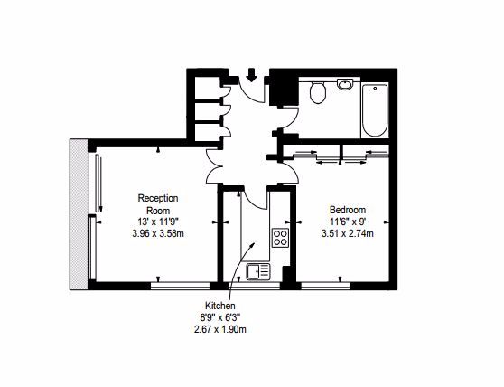 1 Bedrooms Flat to rent in Abbey Orchard Street, London SW1P