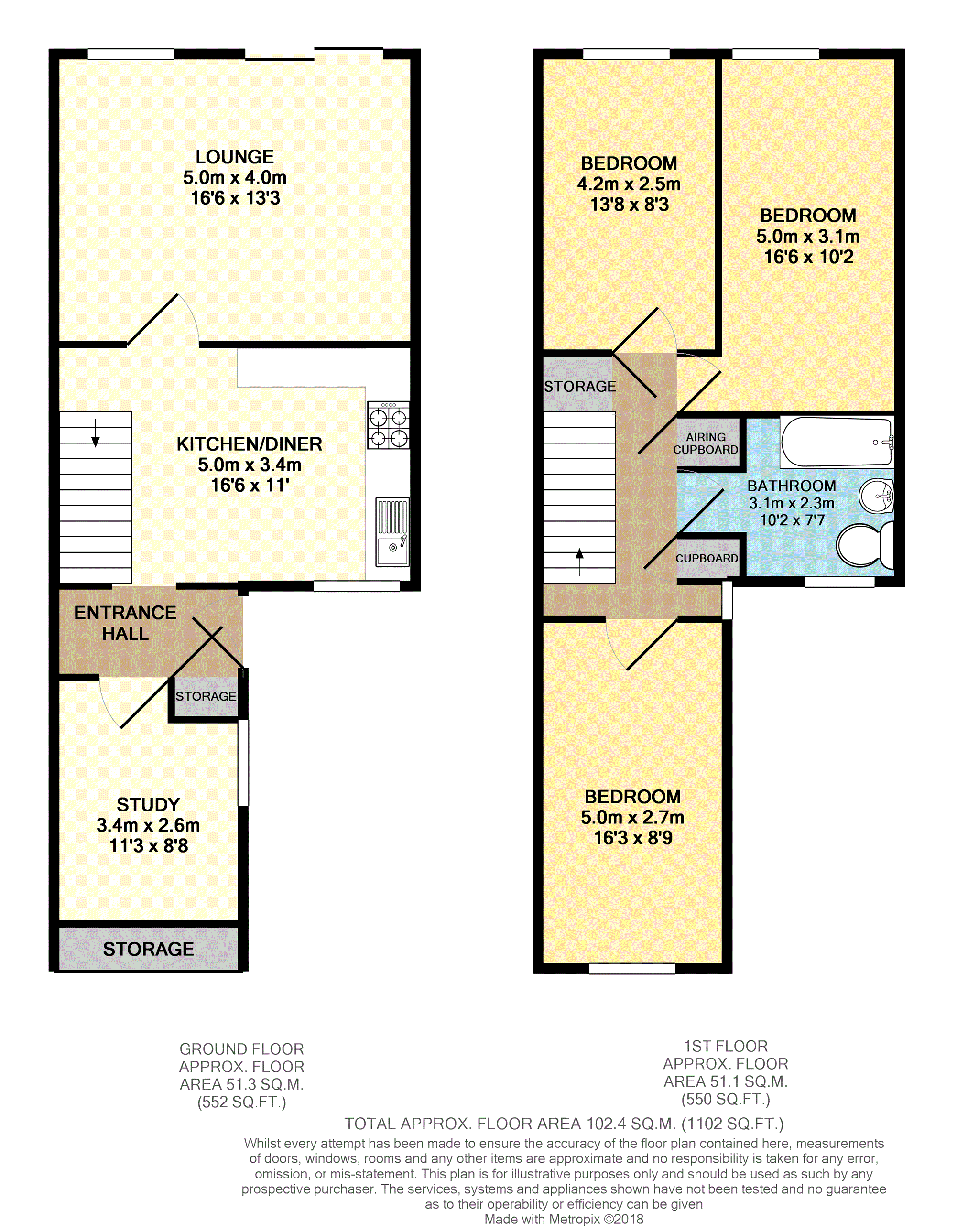 3 Bedrooms Terraced house for sale in Coltsfoot Place, Conniburrow MK14
