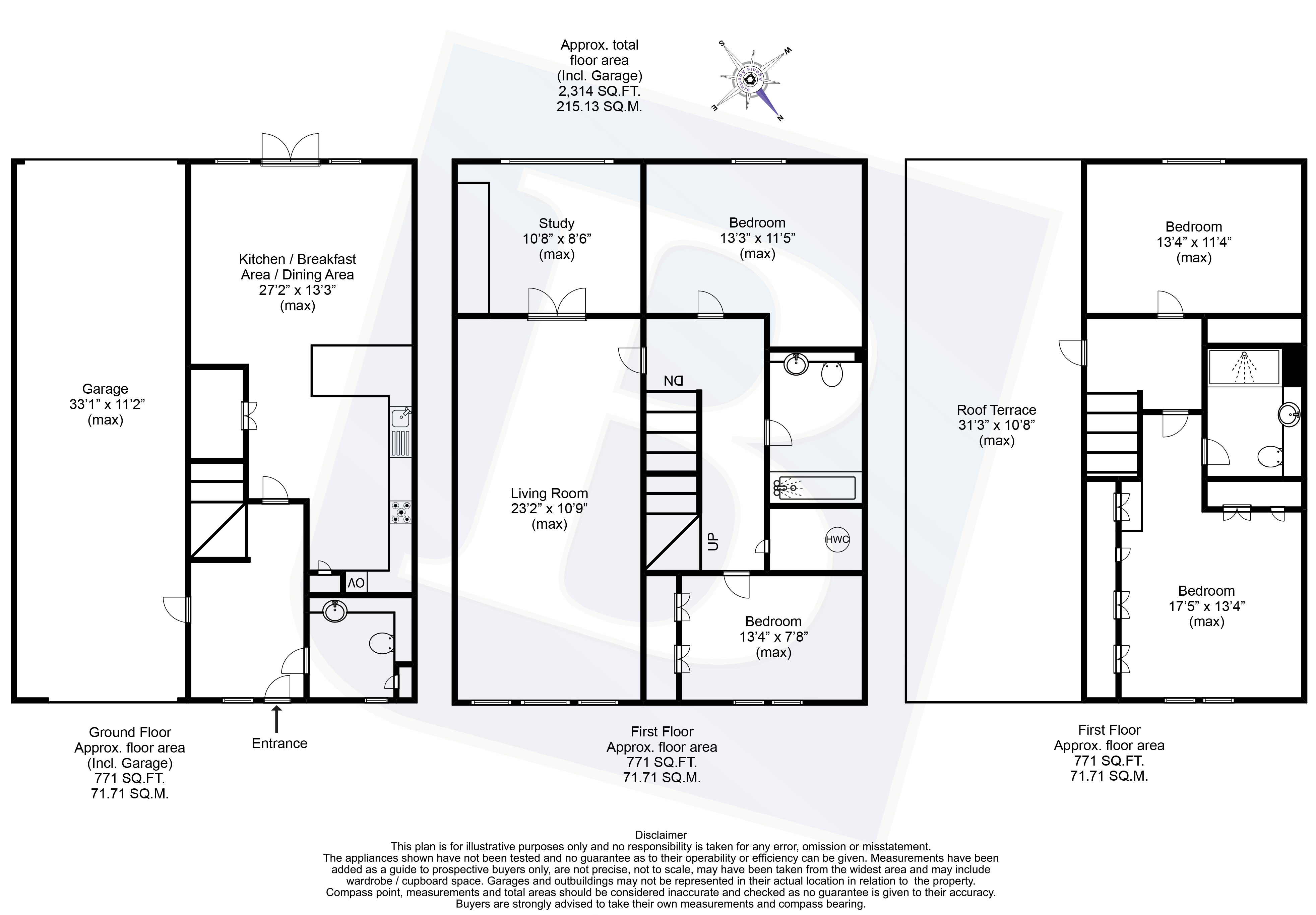6, John Eve Avenue, Chelmsford floorplan