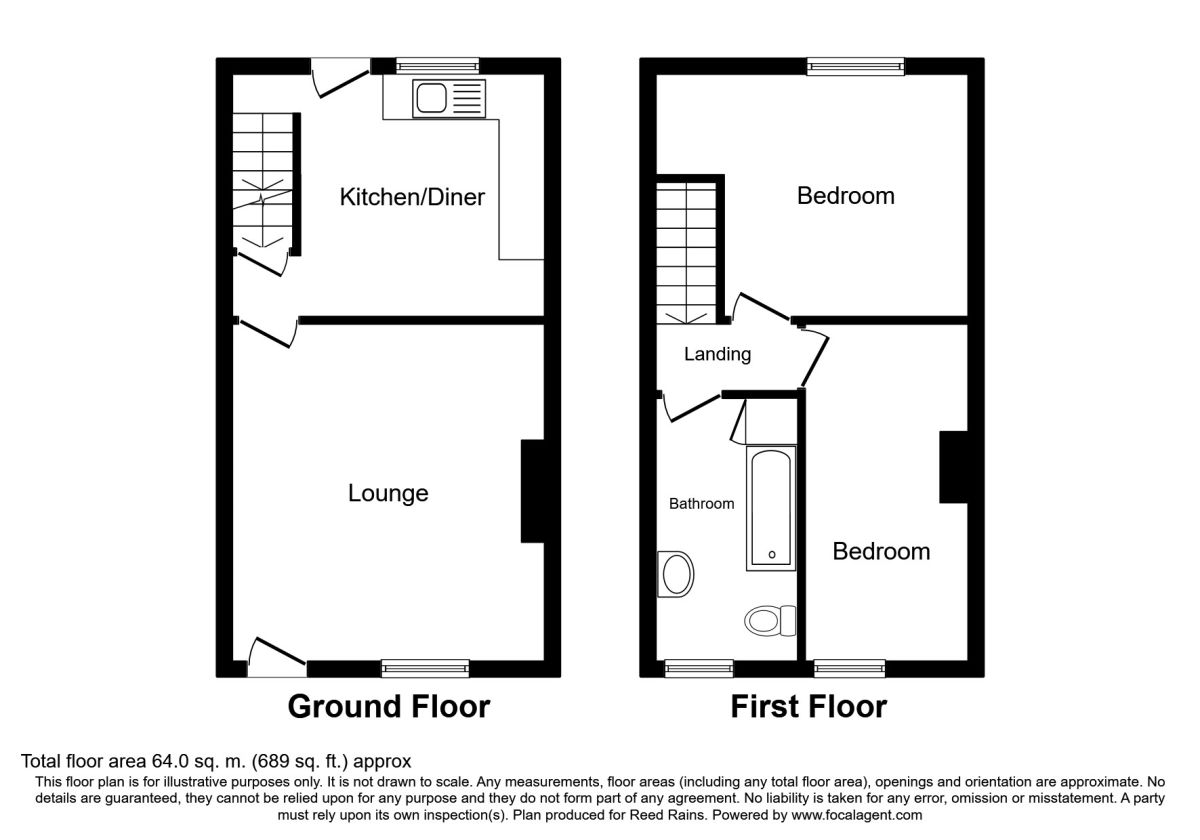 2 Bedrooms Terraced house for sale in Thornton Street, Halifax HX1