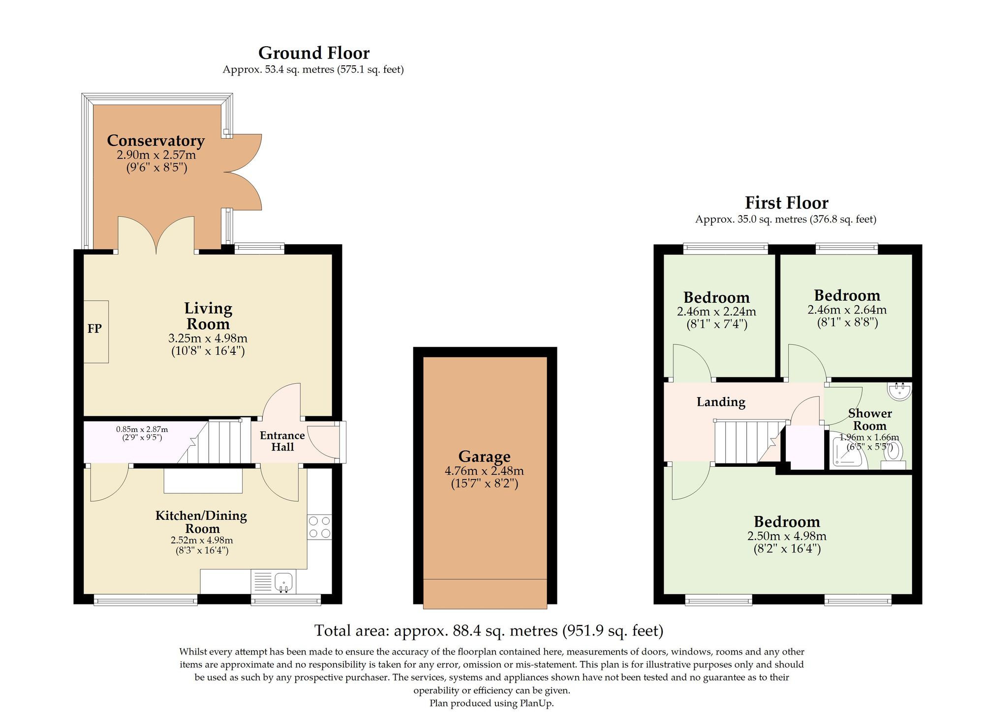 12 Randall Close, Great Yarmouth floorplan