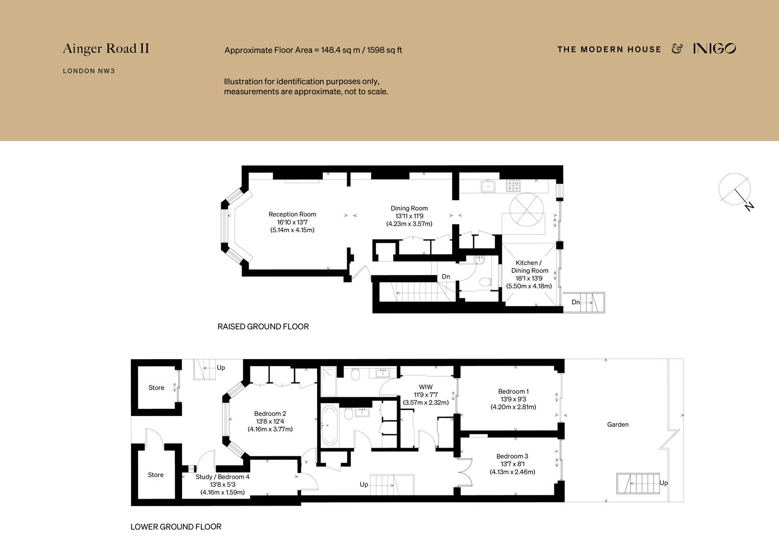 40, Ainger Road, London floorplan