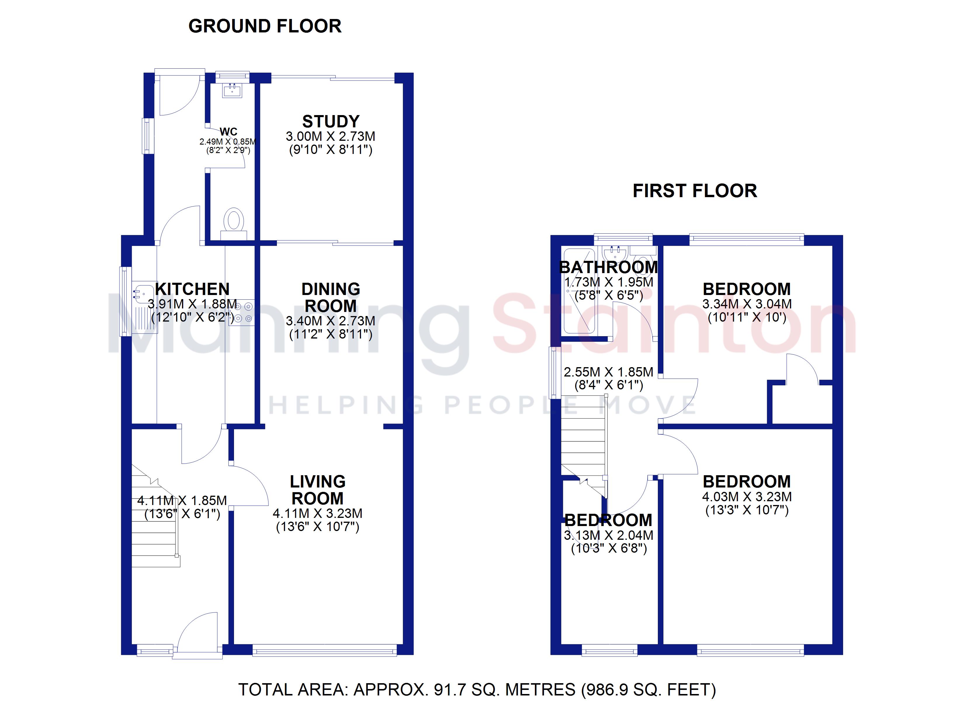 6, Carlton Garth, Leeds floorplan